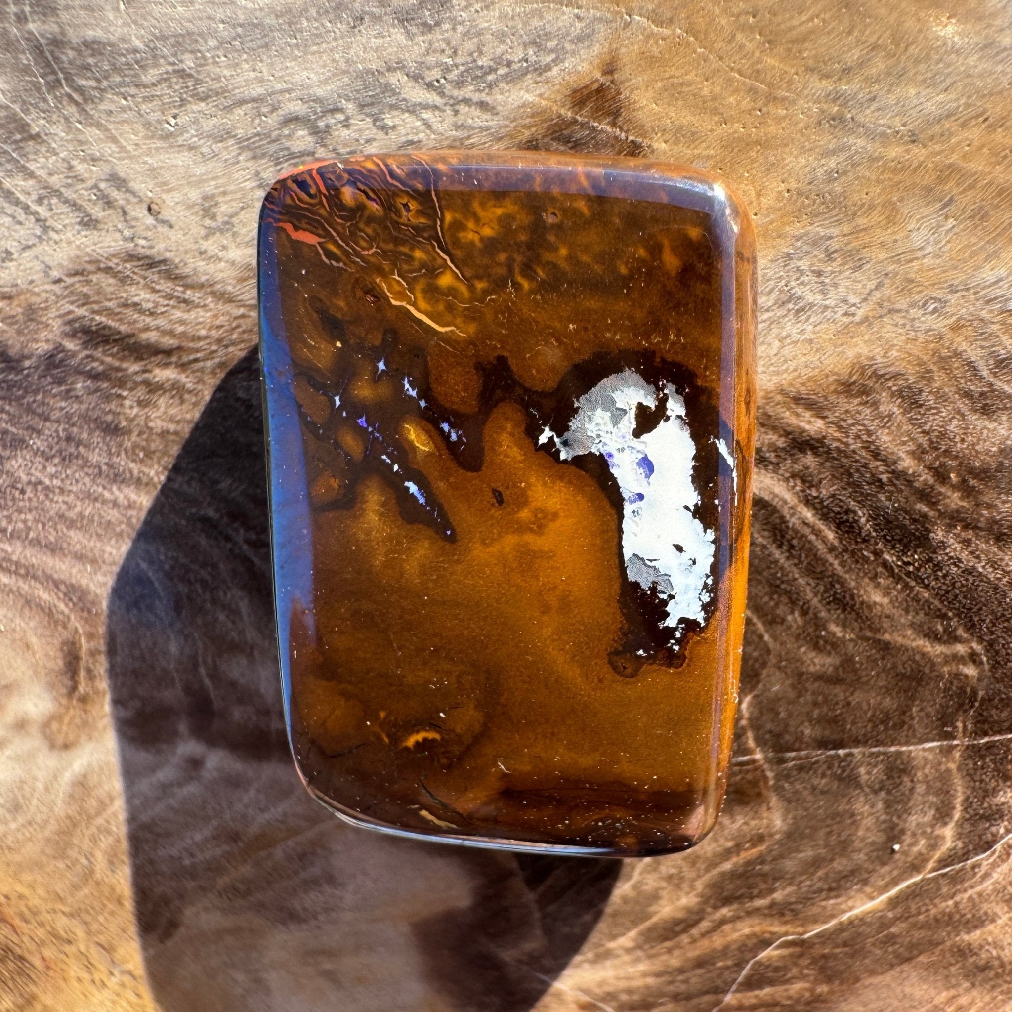 19.4ct Queensland Boulder Opal | Solid Australian Opal | Hand-Cut