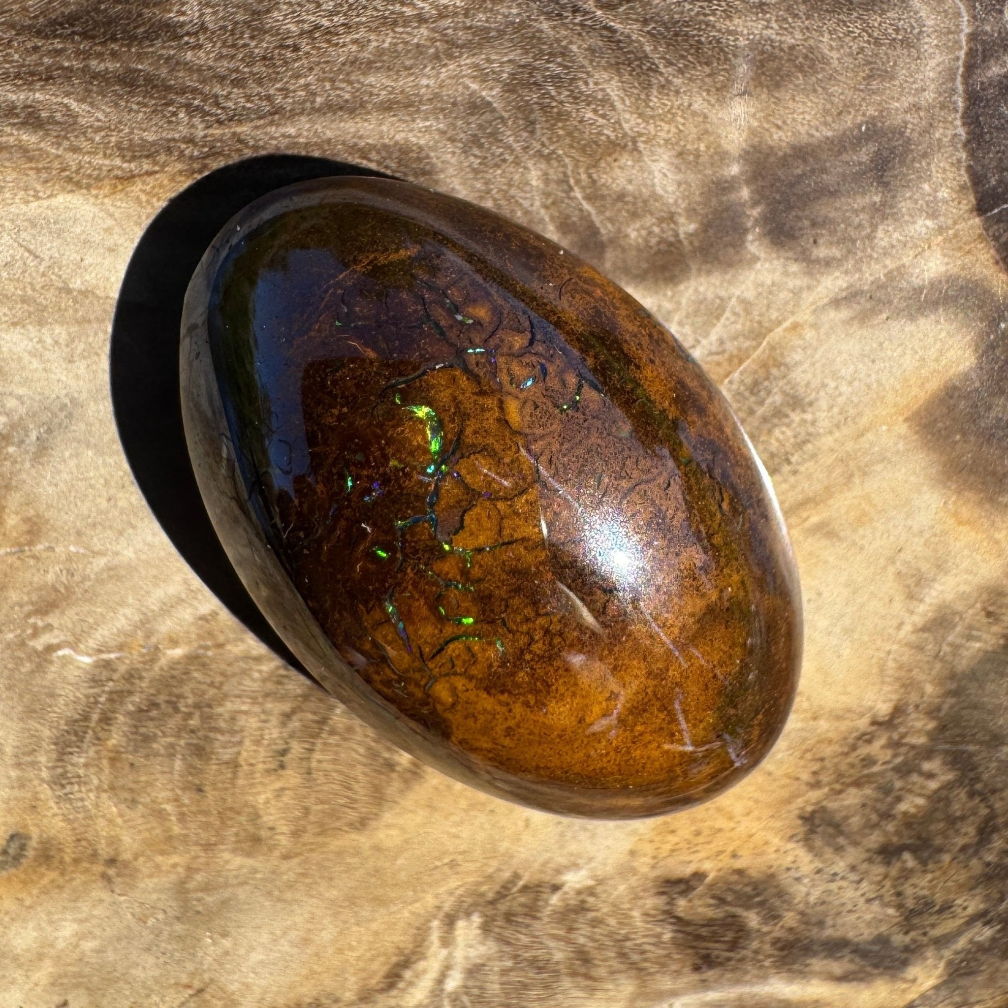 19ct Queensland Boulder Opal | Solid Australian Opal | Hand-Cut