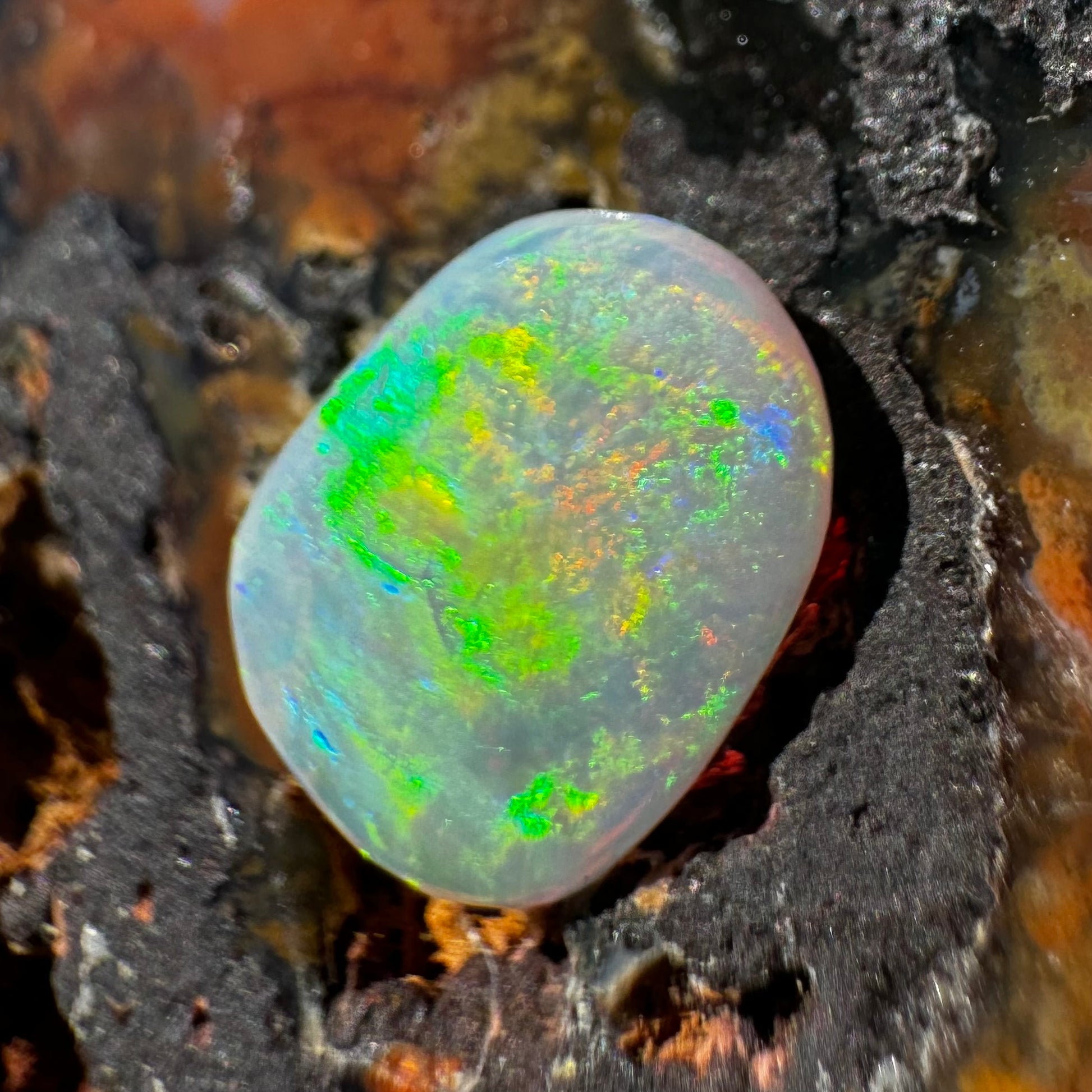 Coober Pedy Opal 1.3carat Solid Hand-Cut - Iona Opal Australia