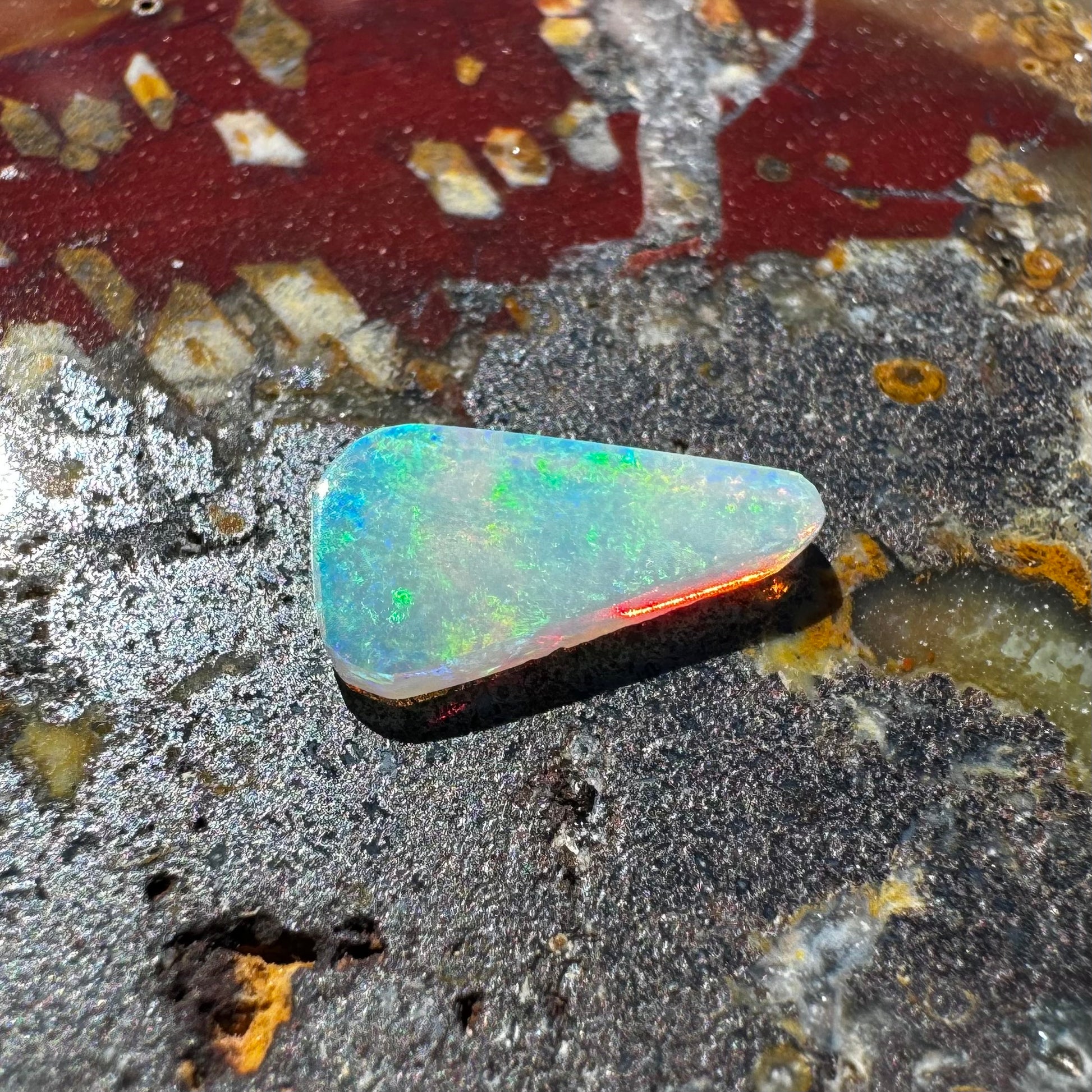 Lightning Ridge Opal 1.1carat Solid Hand-Cut Luxury - Iona Opal Australia