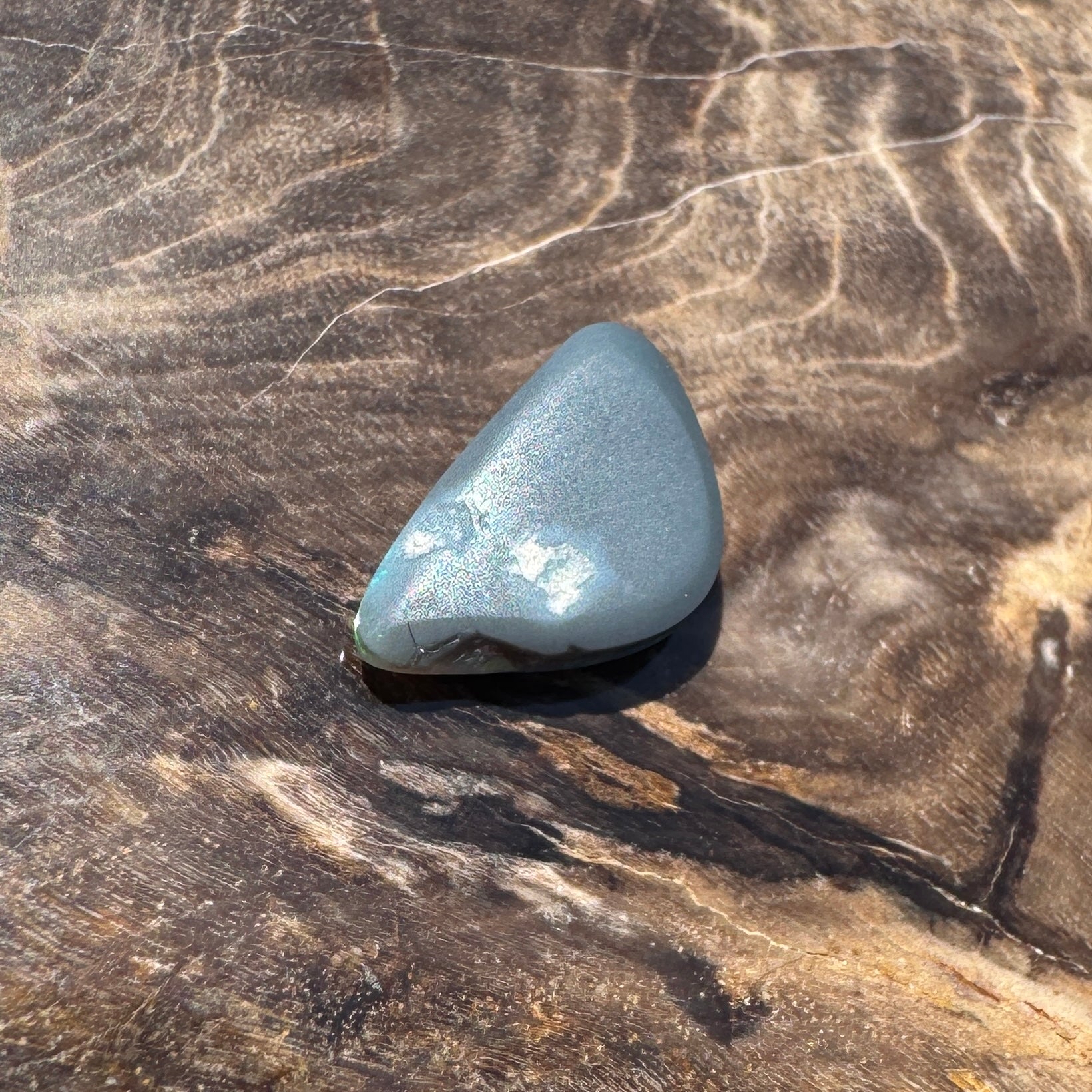 1ct Hand - cut Solid Lightning Ridge Black Opal