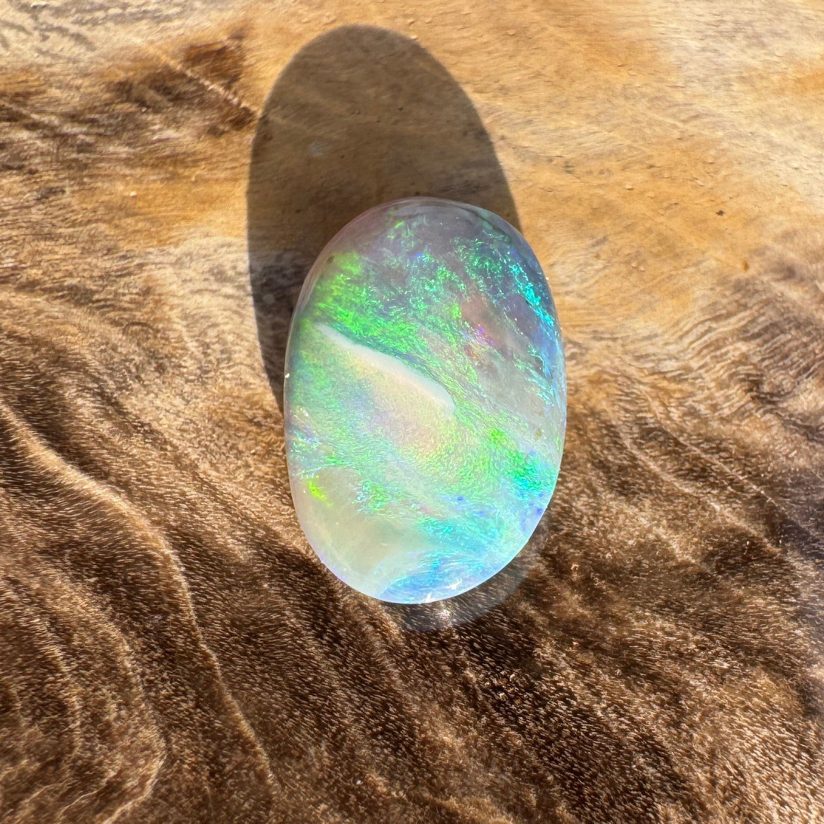 1ct Lightning Ridge Opal | Solid Australian Opal | Hand-Cut