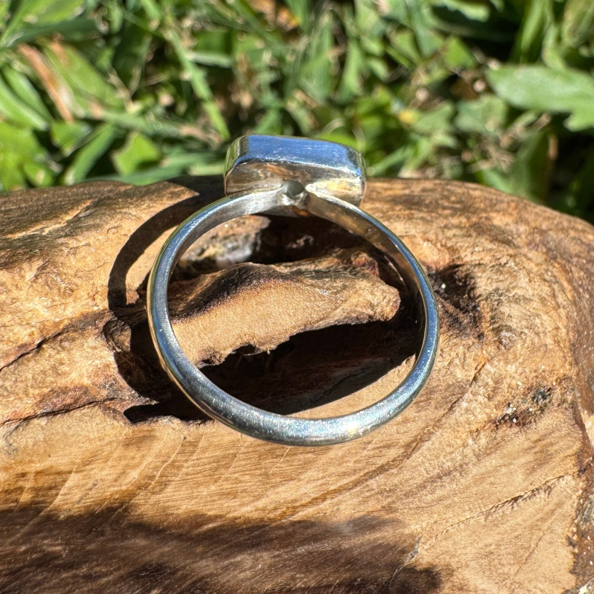 1ct Mintabie Opal Ring ~ 'Lake Argyle Mirage' | 925 Sterling Silver | Solid Australian Opal