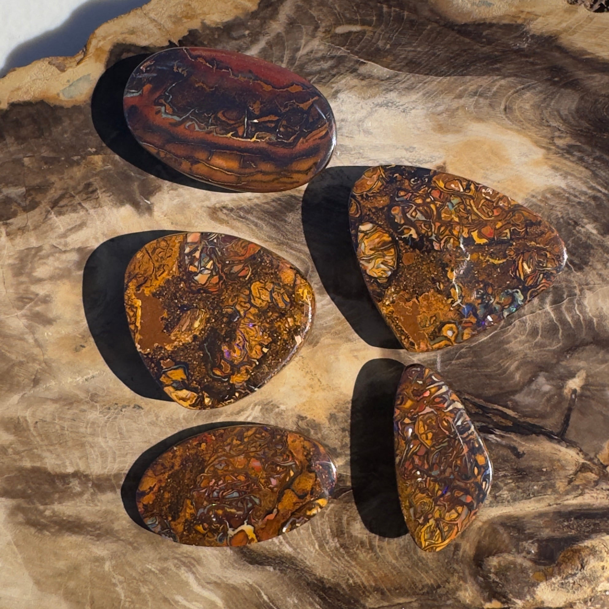 202ct Queensland Boulder Opal Parcel | Solid Australian Opal