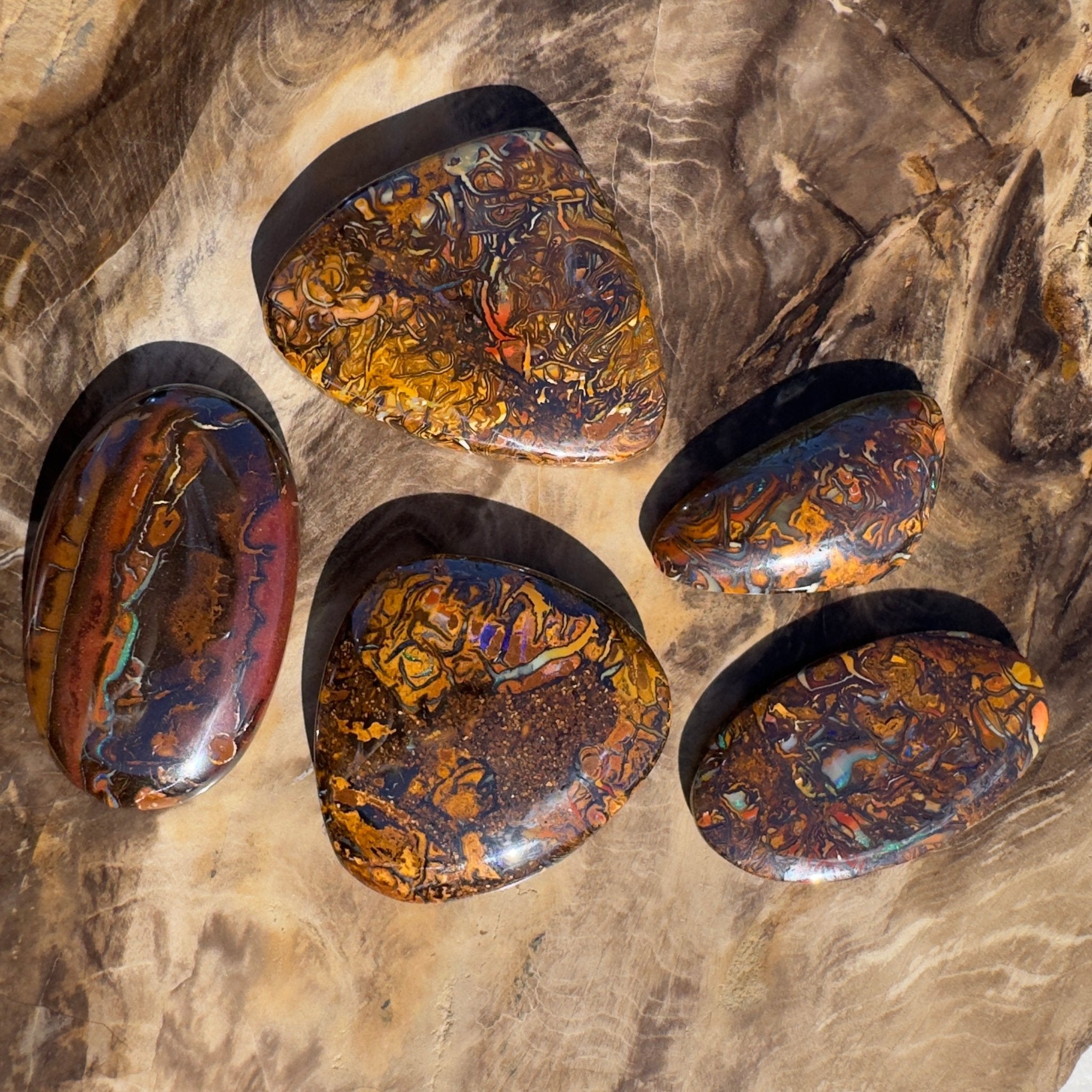 202ct Queensland Boulder Opal Parcel | Solid Australian Opal
