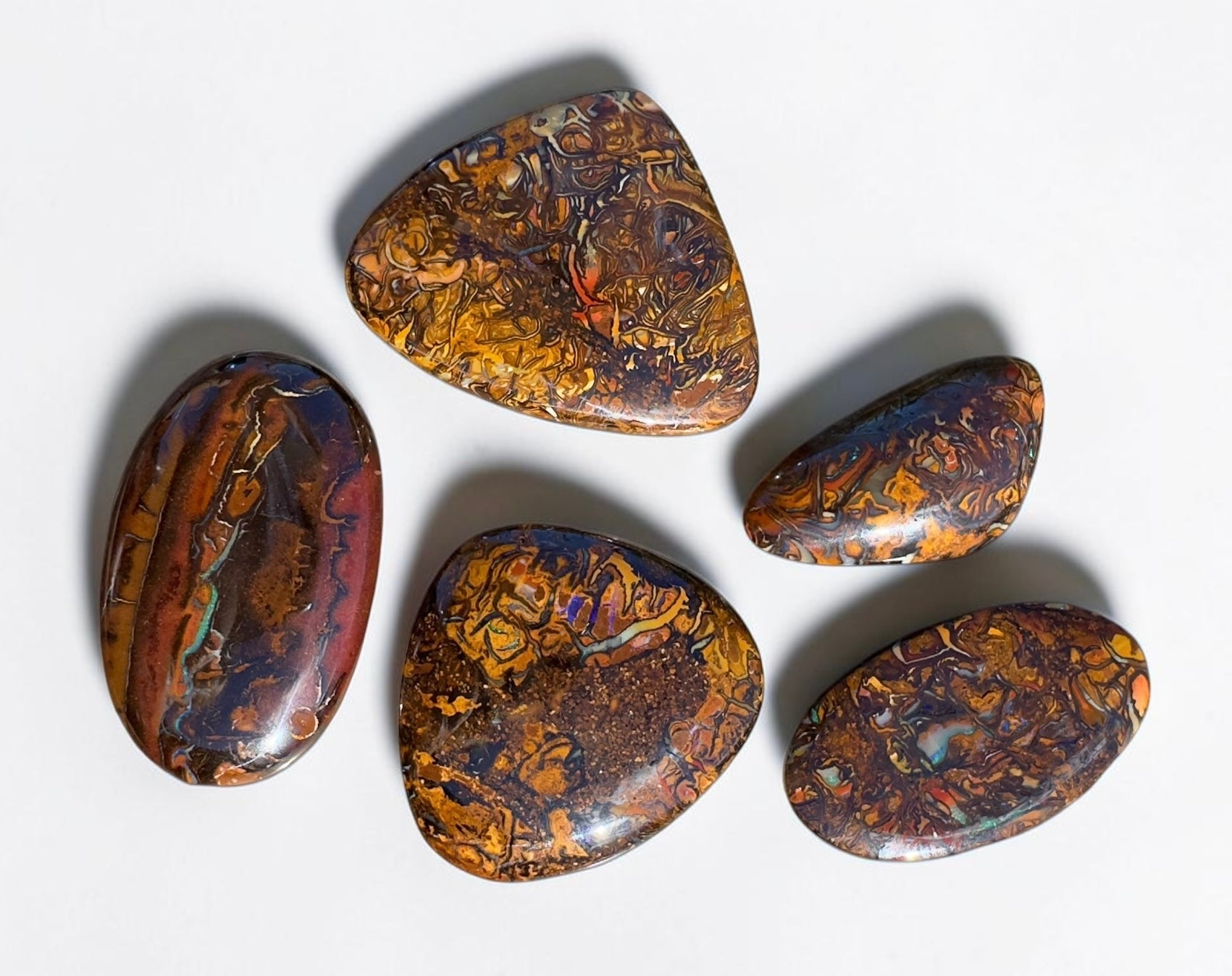 202ct Queensland Boulder Opal Parcel | Solid Australian Opal