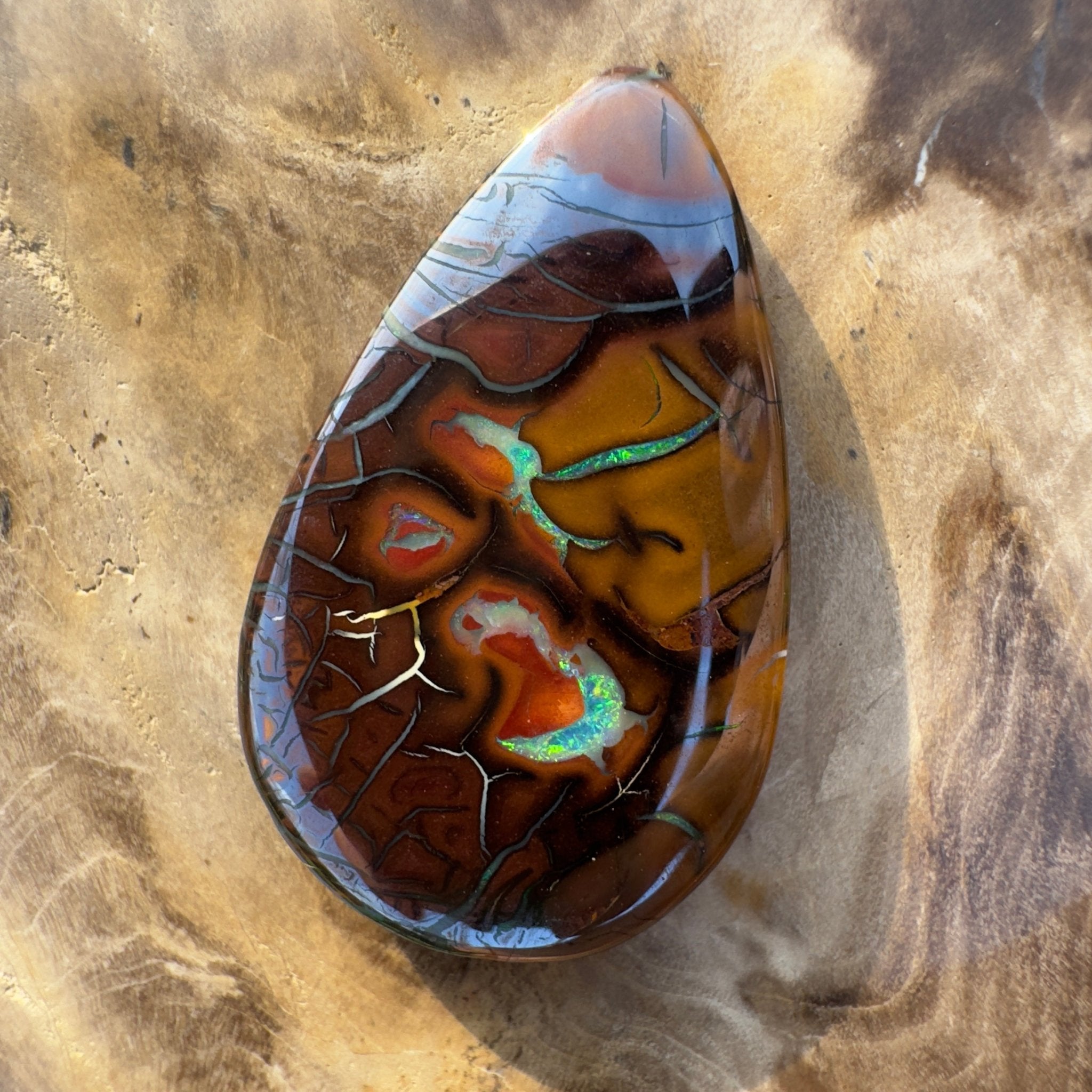 20.5ct Solid Queensland Boulder Opal