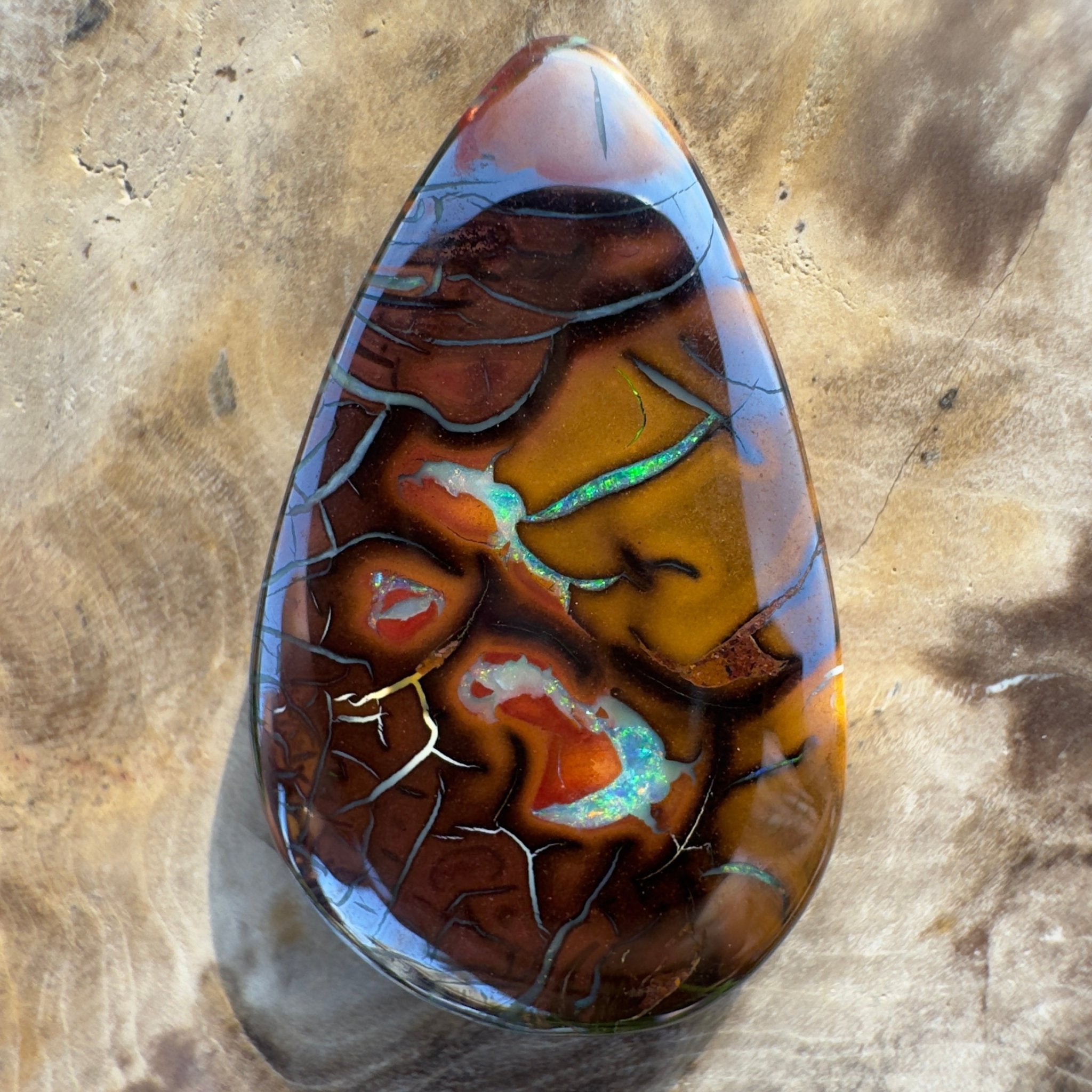 20.5ct Solid Queensland Boulder Opal