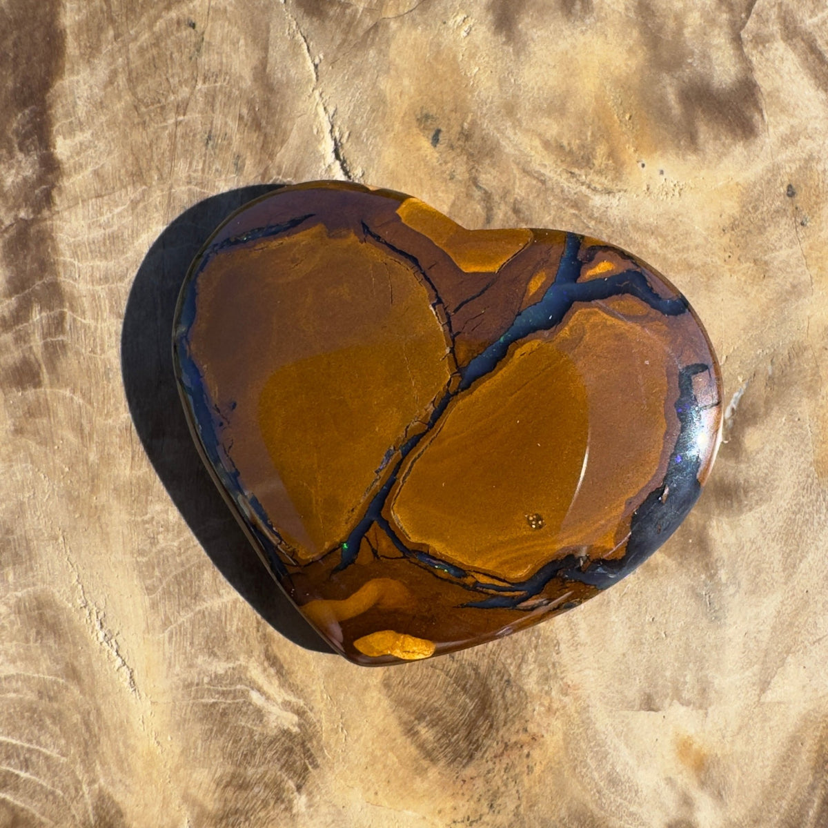 20ct Queensland Boulder Opal | Solid Australian Opal | Hand-Cut