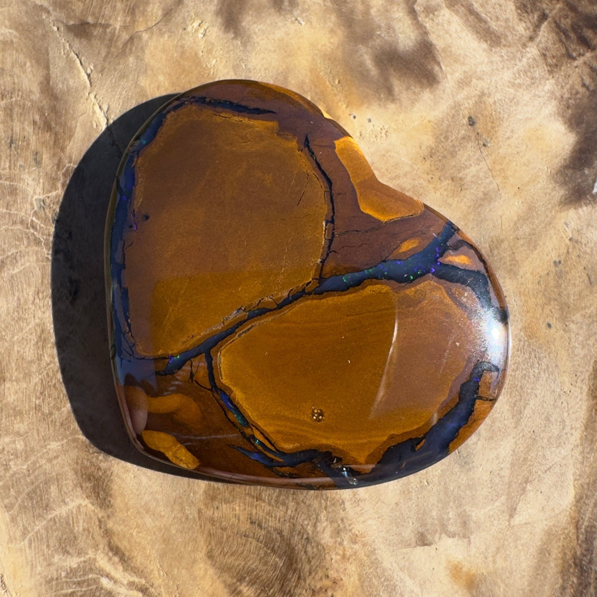 20ct Queensland Boulder Opal | Solid Australian Opal | Hand-Cut