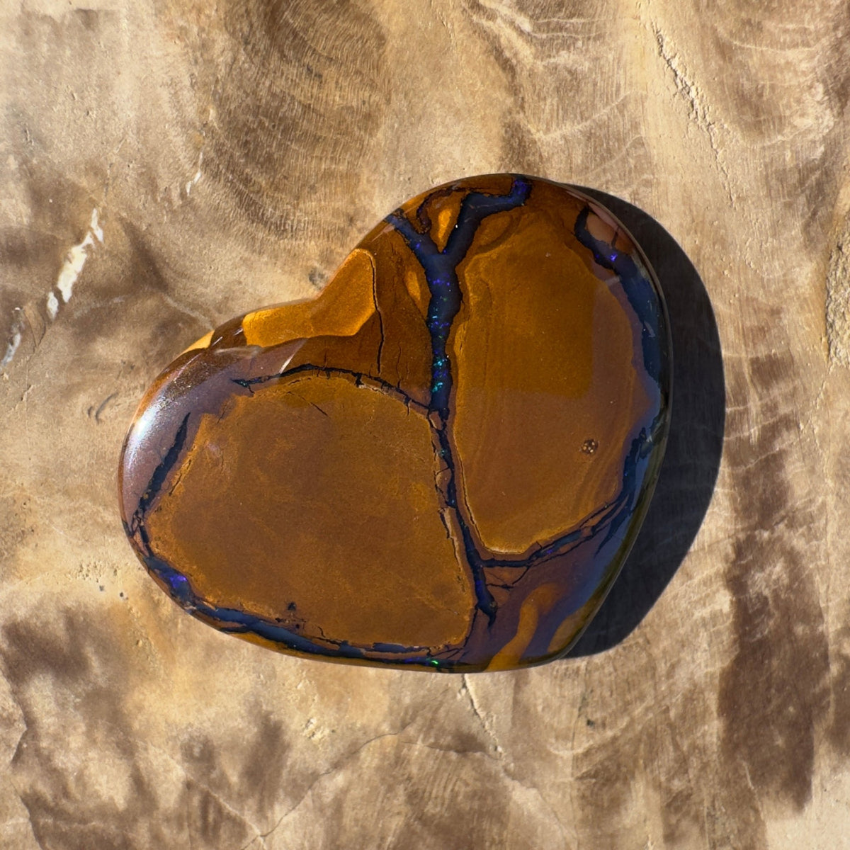 20ct Queensland Boulder Opal | Solid Australian Opal | Hand-Cut