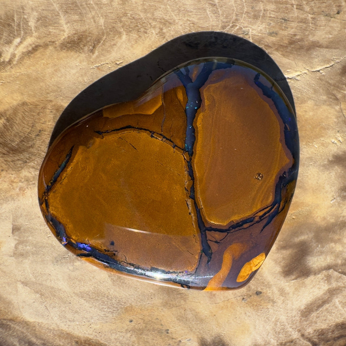 20ct Queensland Boulder Opal | Solid Australian Opal | Hand-Cut
