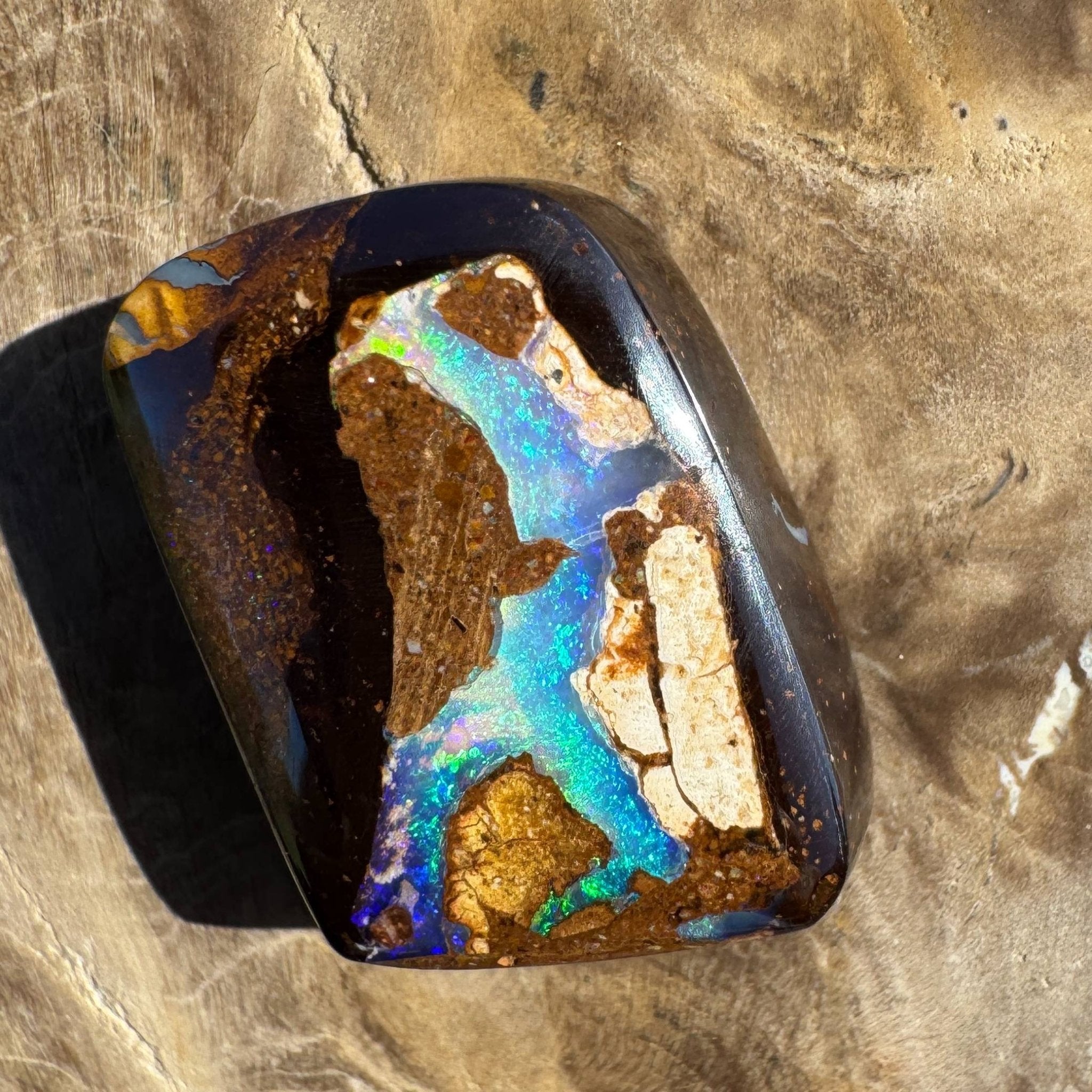 21.3ct Solid Queensland Boulder Opal