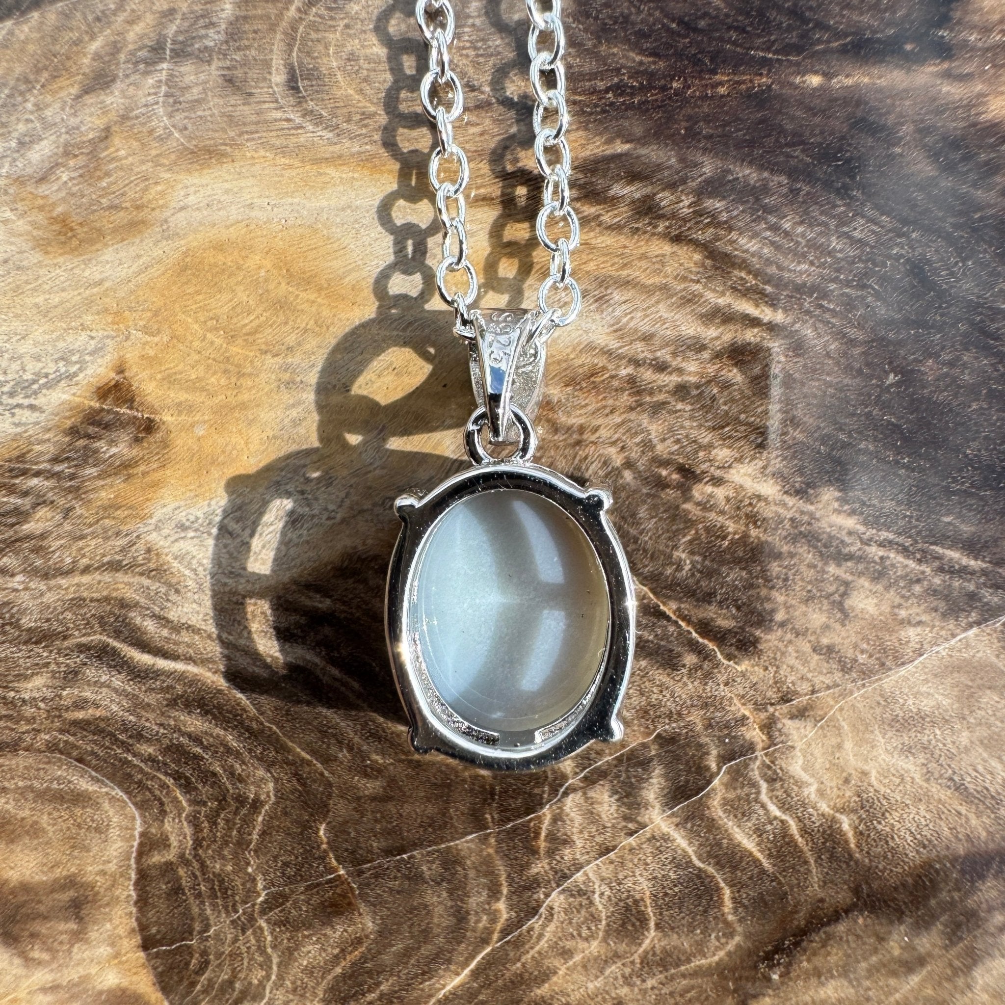 2.1ct Lightning Ridge Opal Pendant Necklace ~ 'Ironbark Sun Catcher' | 925 Sterling Silver | Solid Australian Opal
