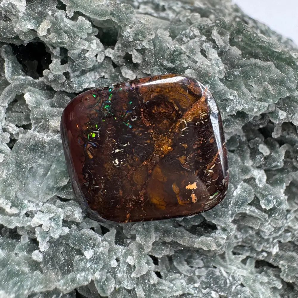 23.2ct Hand - cut Queensland Boulder Opal