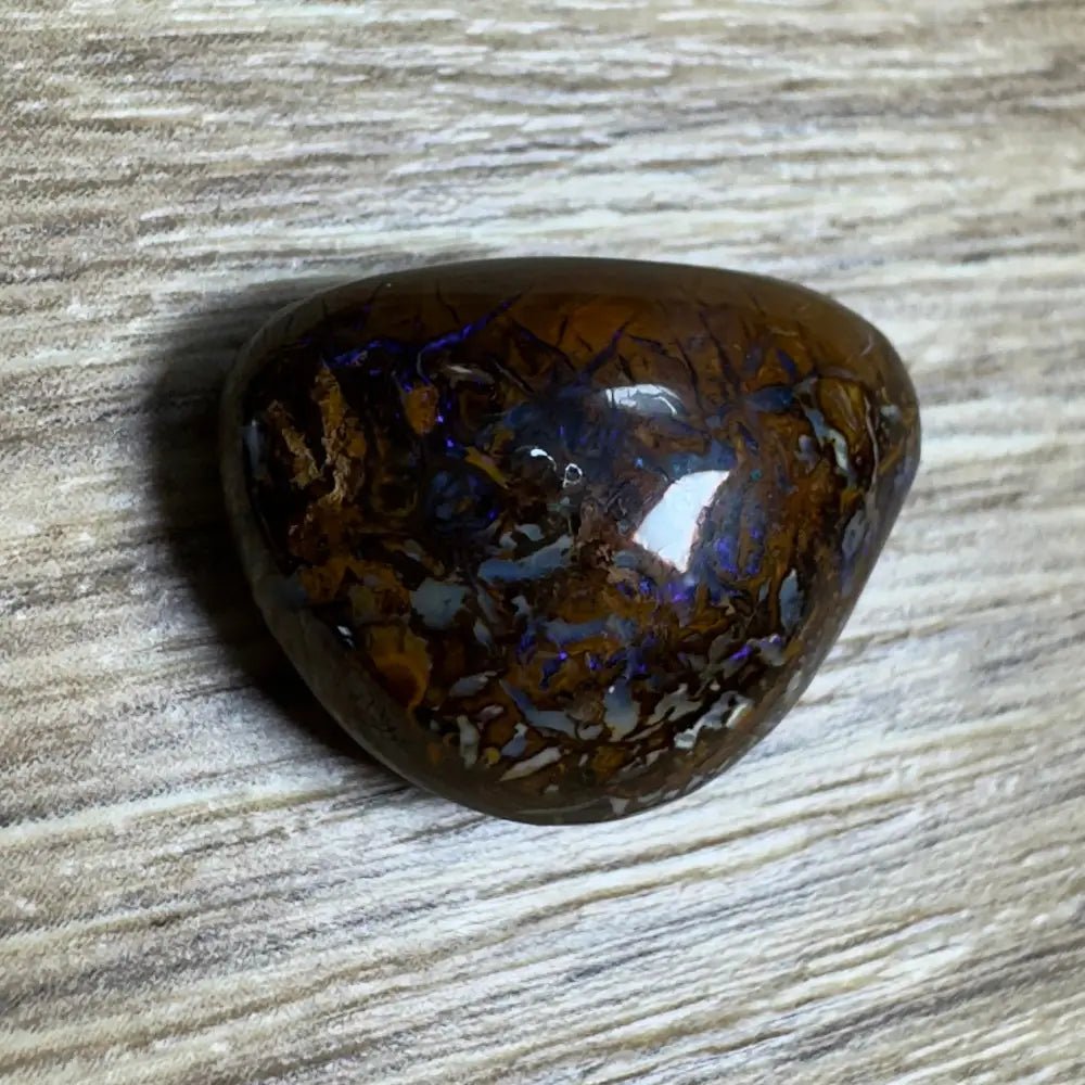23.4ct Hand - cut Queensland Boulder Opal