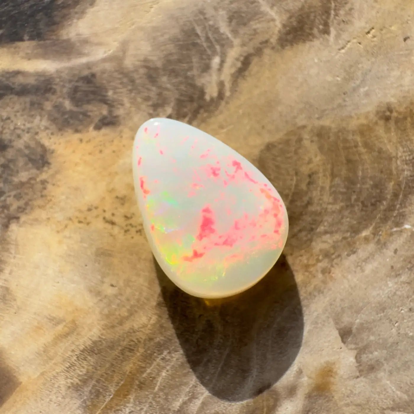 2.3ct Coober Pedy Opal Solid Hand - Cut