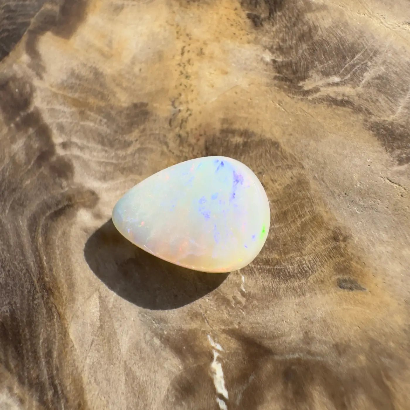 2.3ct Coober Pedy Opal Solid Hand - Cut