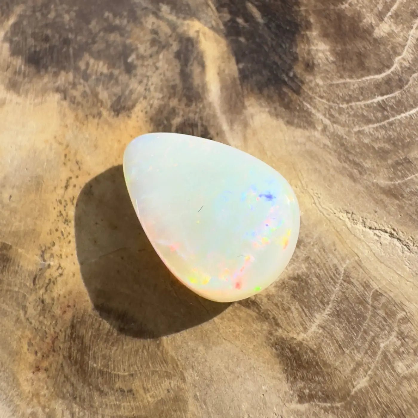 2.3ct Coober Pedy Opal Solid Hand - Cut