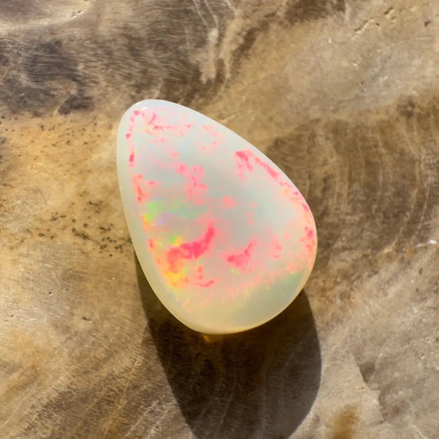 2.3ct Coober Pedy Opal Solid Hand - Cut
