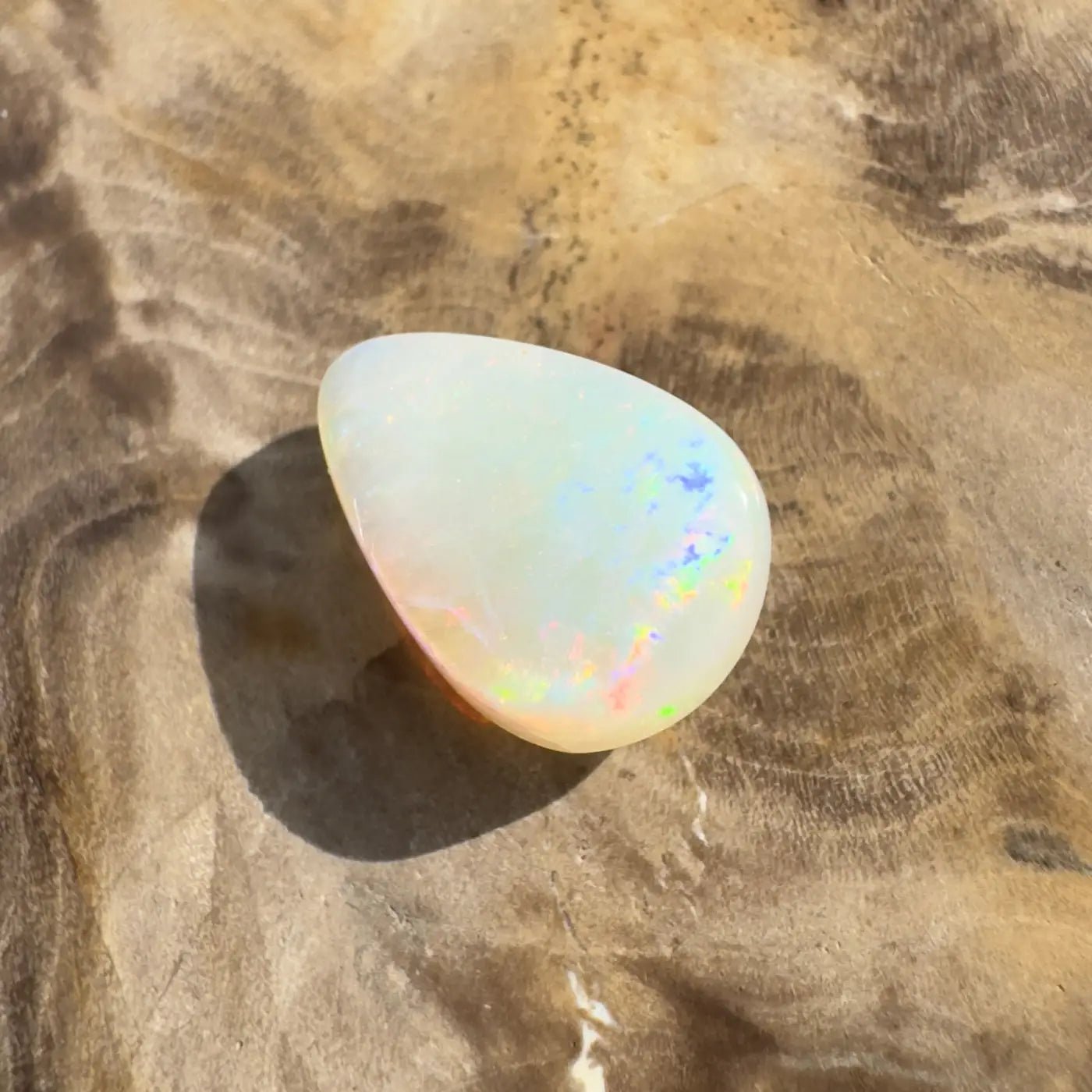 2.3ct Coober Pedy Opal Solid Hand - Cut