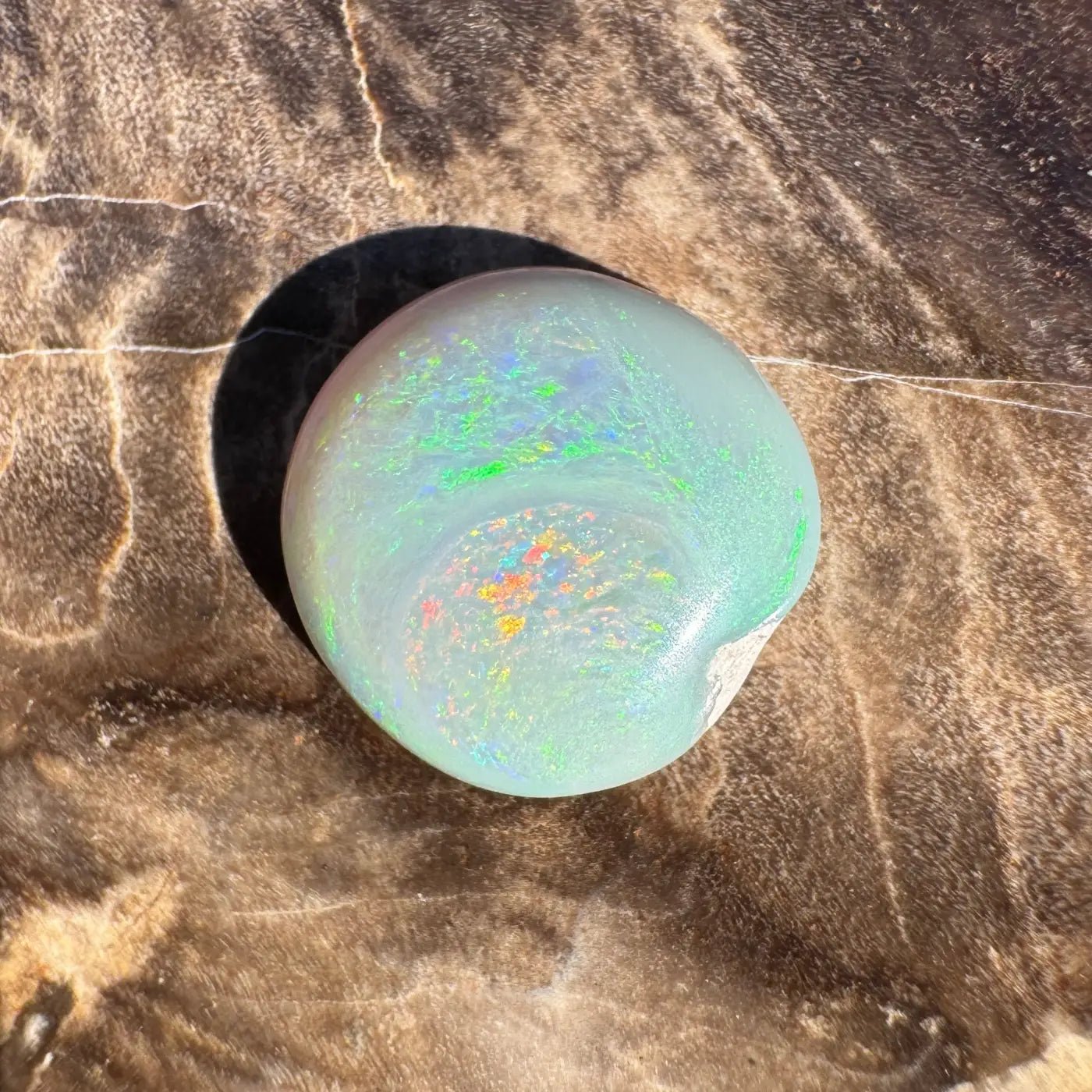 2.3ct Hand - Cut Solid Lightning Ridge Opal