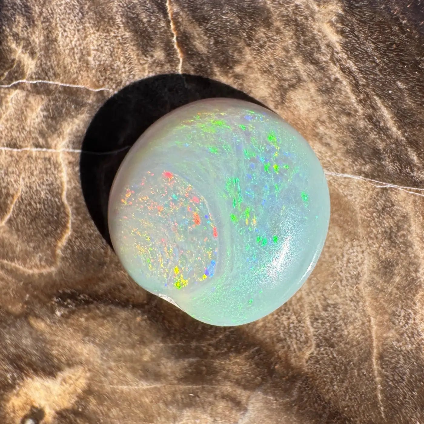 2.3ct Hand - Cut Solid Lightning Ridge Opal