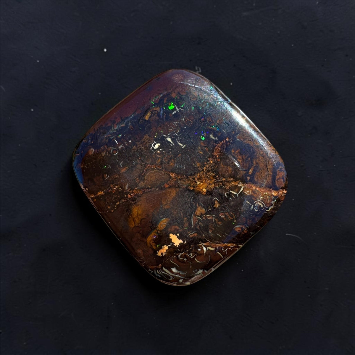 23ct Queensland Boulder Opal | Solid Australian Opal | Hand-Cut