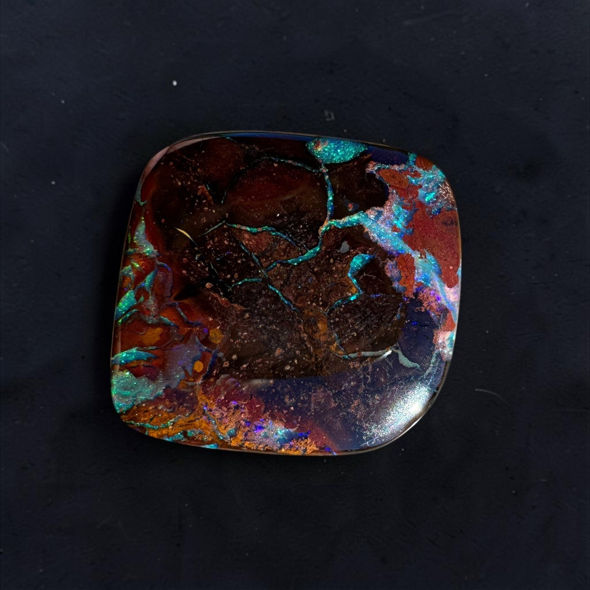 23ct Queensland Boulder Opal | Solid Australian Opal | Hand-Cut