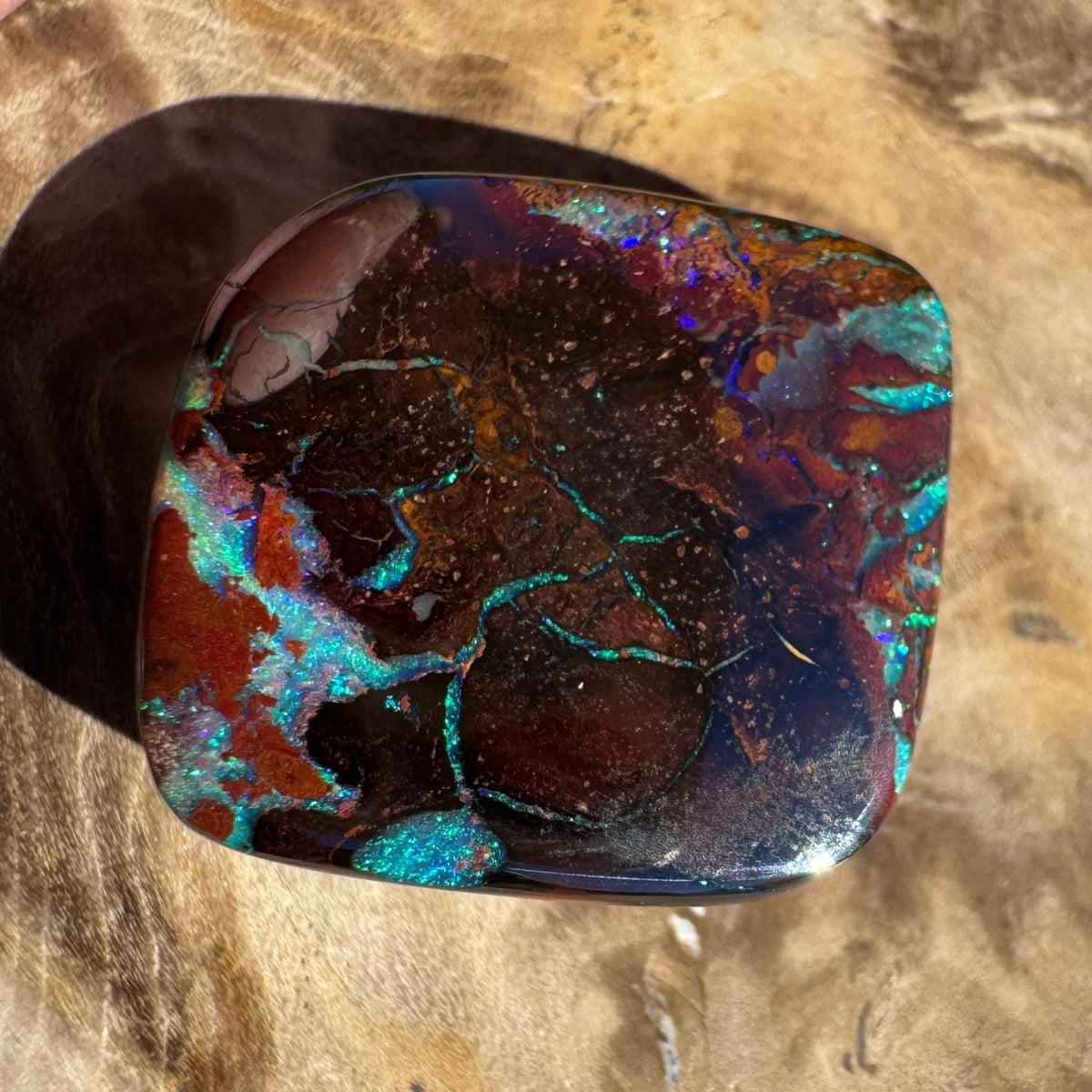 23ct Queensland Boulder Opal | Solid Australian Opal | Hand-Cut
