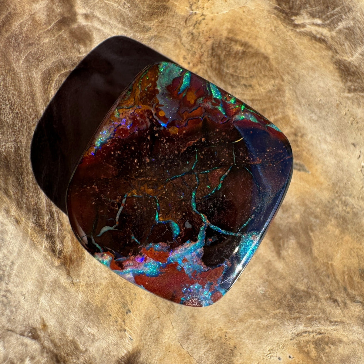23ct Queensland Boulder Opal | Solid Australian Opal | Hand-Cut