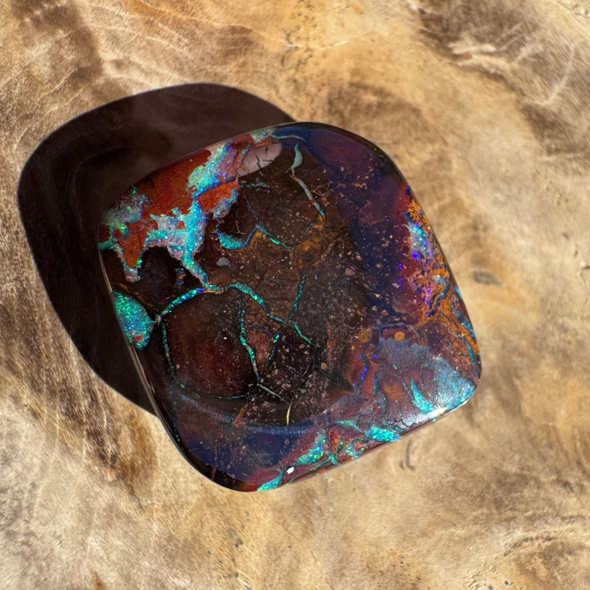 23ct Queensland Boulder Opal | Solid Australian Opal | Hand-Cut