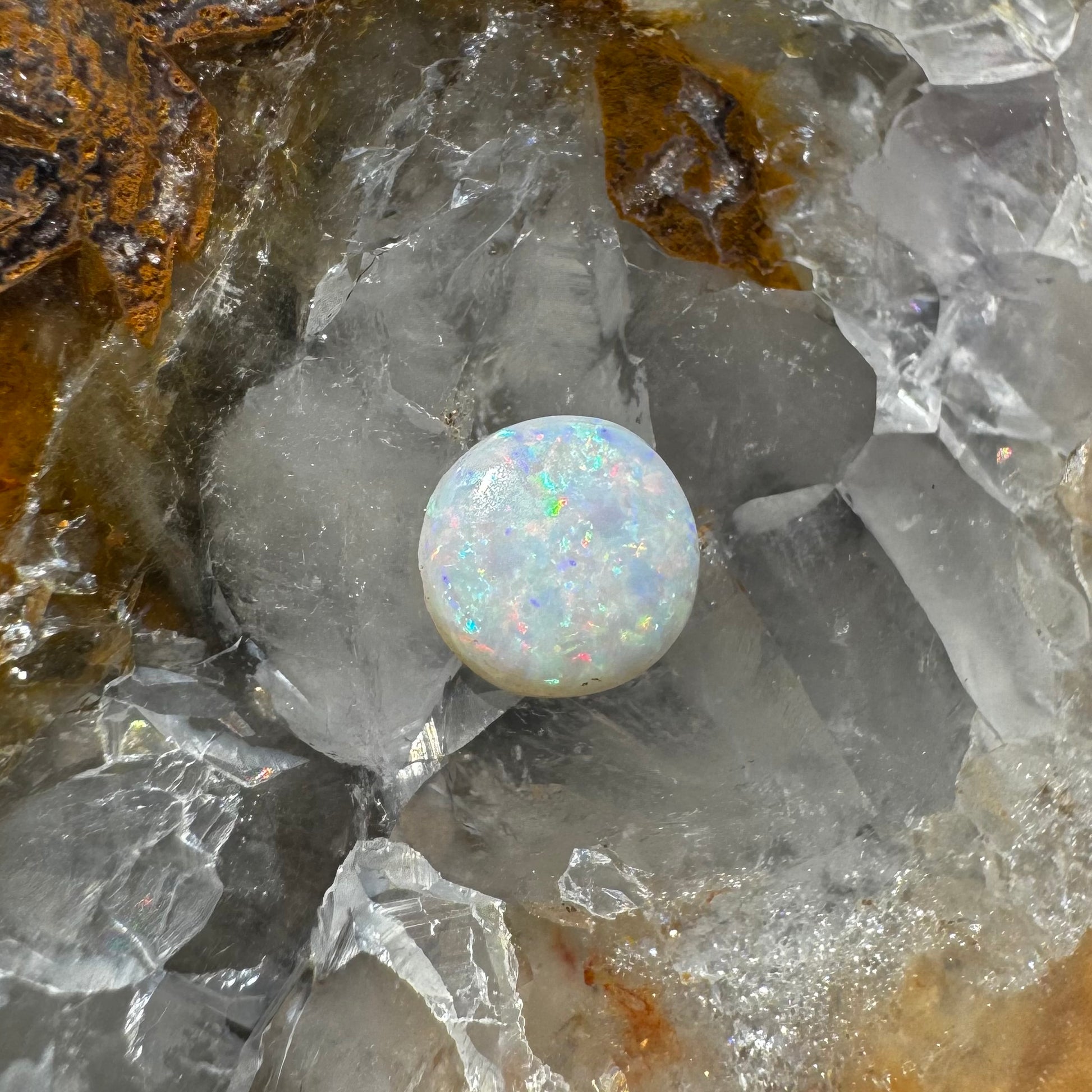 Coober Pedy Opal 0.9carat Solid Hand-Cut - Iona Opal Australia