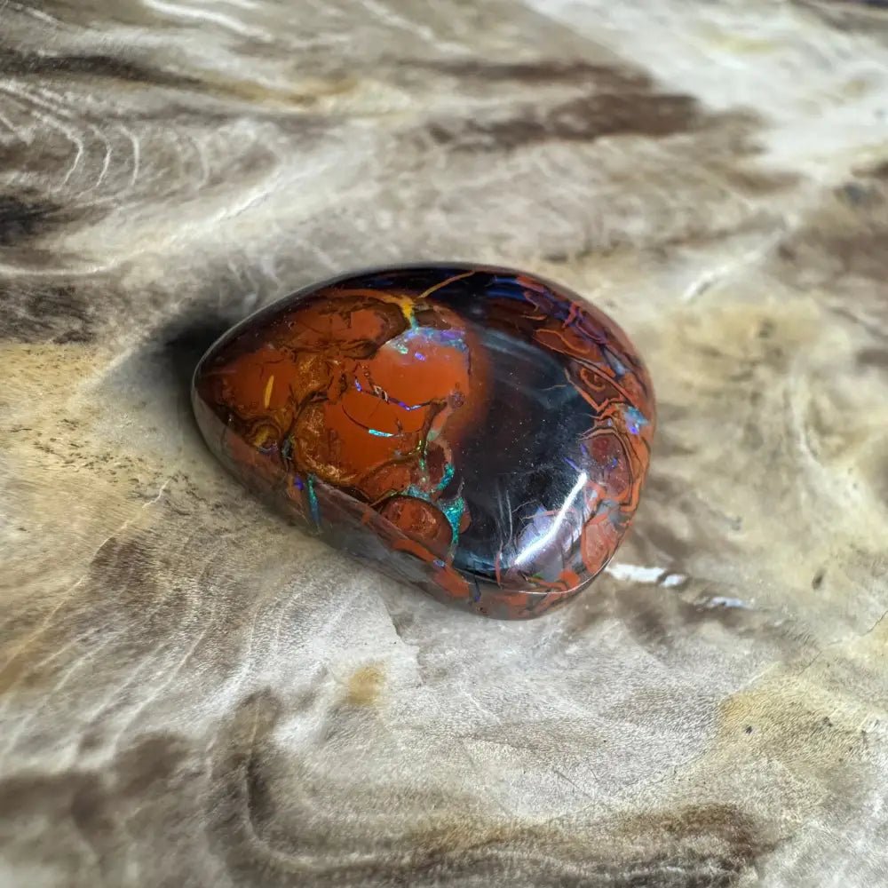 24.9ct Hand - cut Queensland Boulder Opal