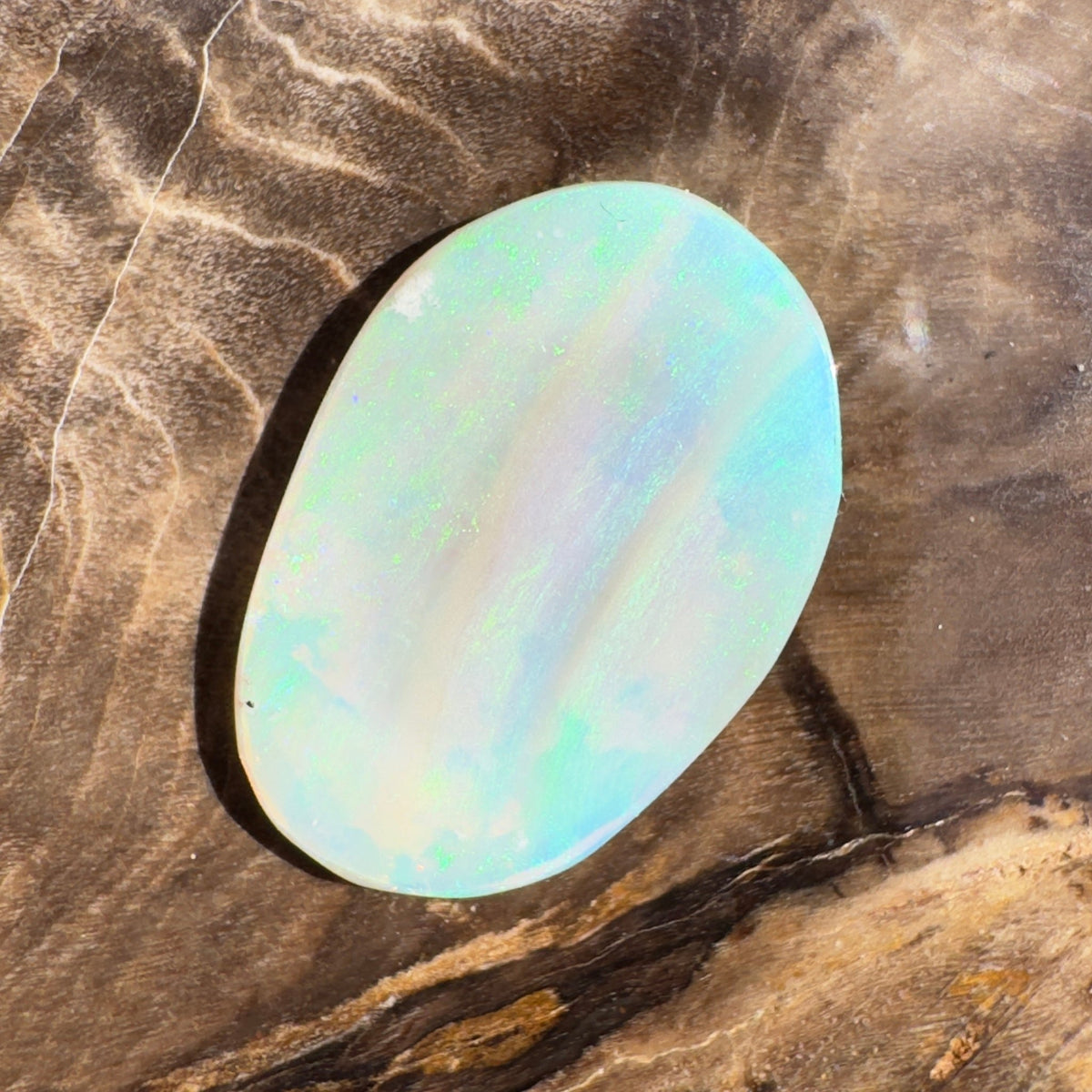 2.4ct Coober Pedy Opal | Solid Australian Opal | Hand-Cut