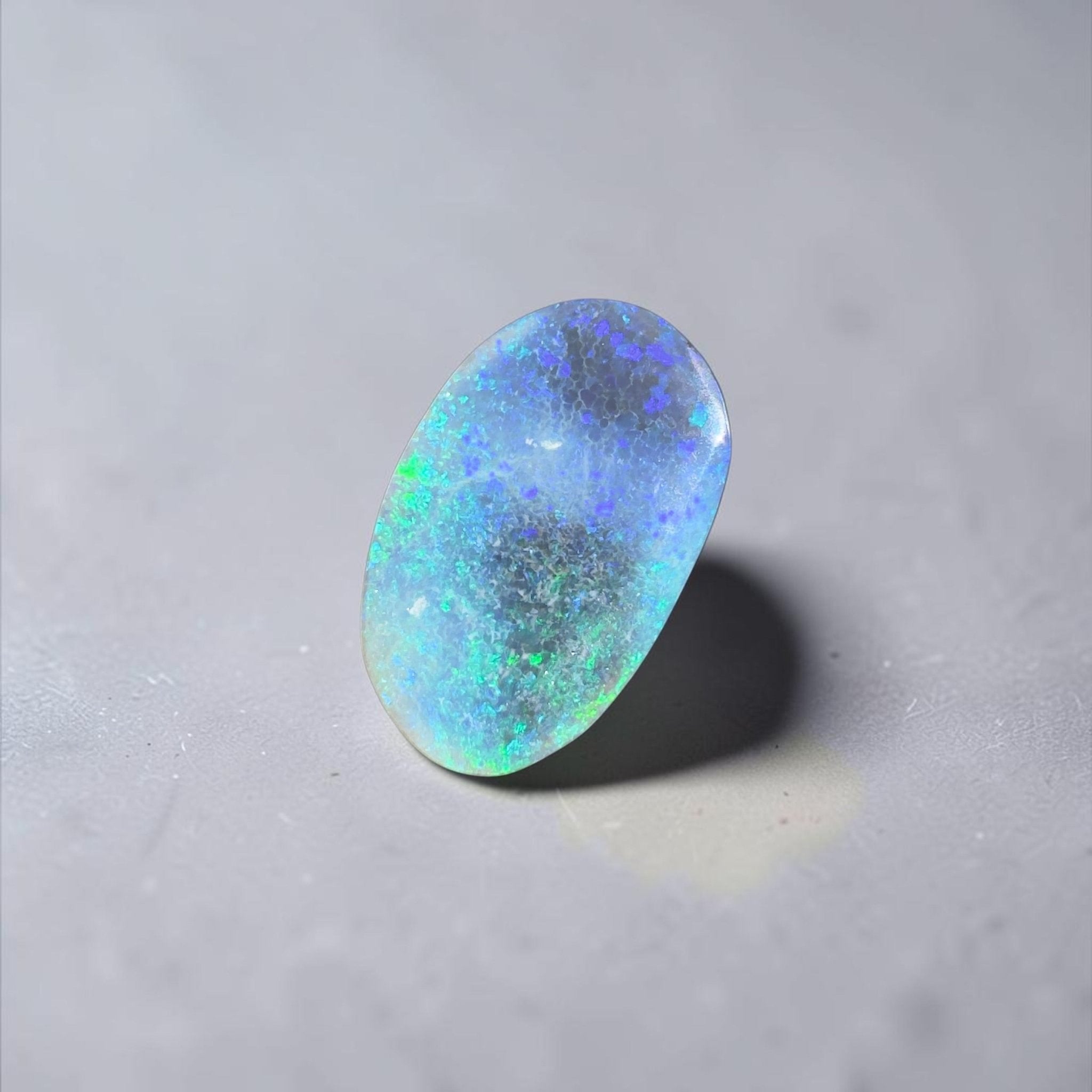 2.4ct Lightning Ridge Black Opal | Solid Australian Opal | Hand-Cut
