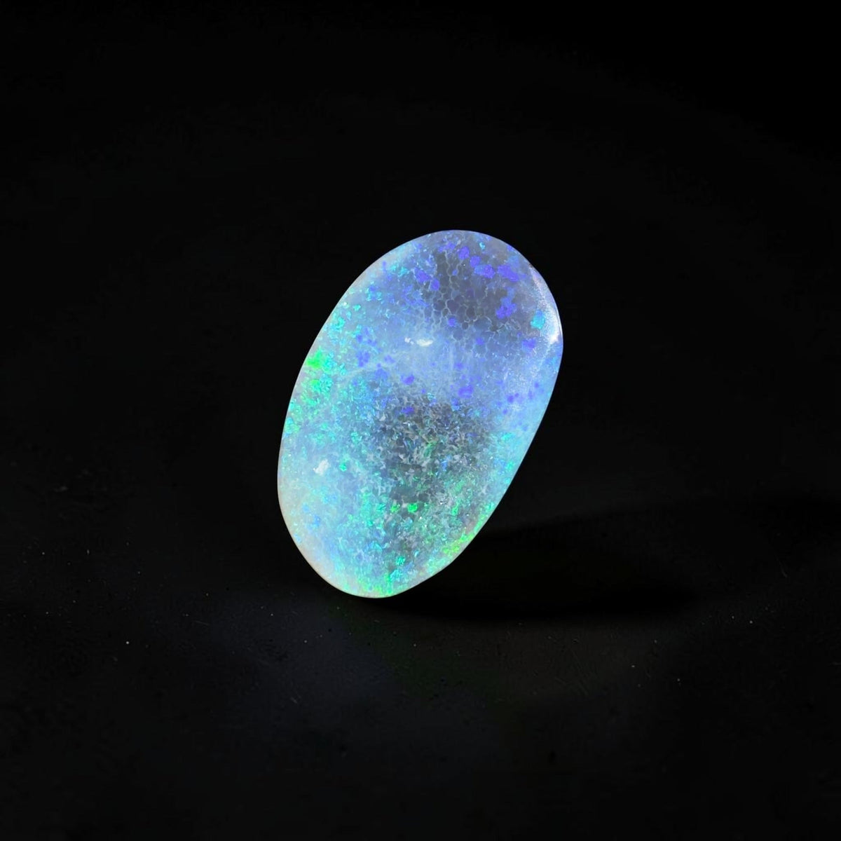 2.4ct Lightning Ridge Black Opal | Solid Australian Opal | Hand-Cut