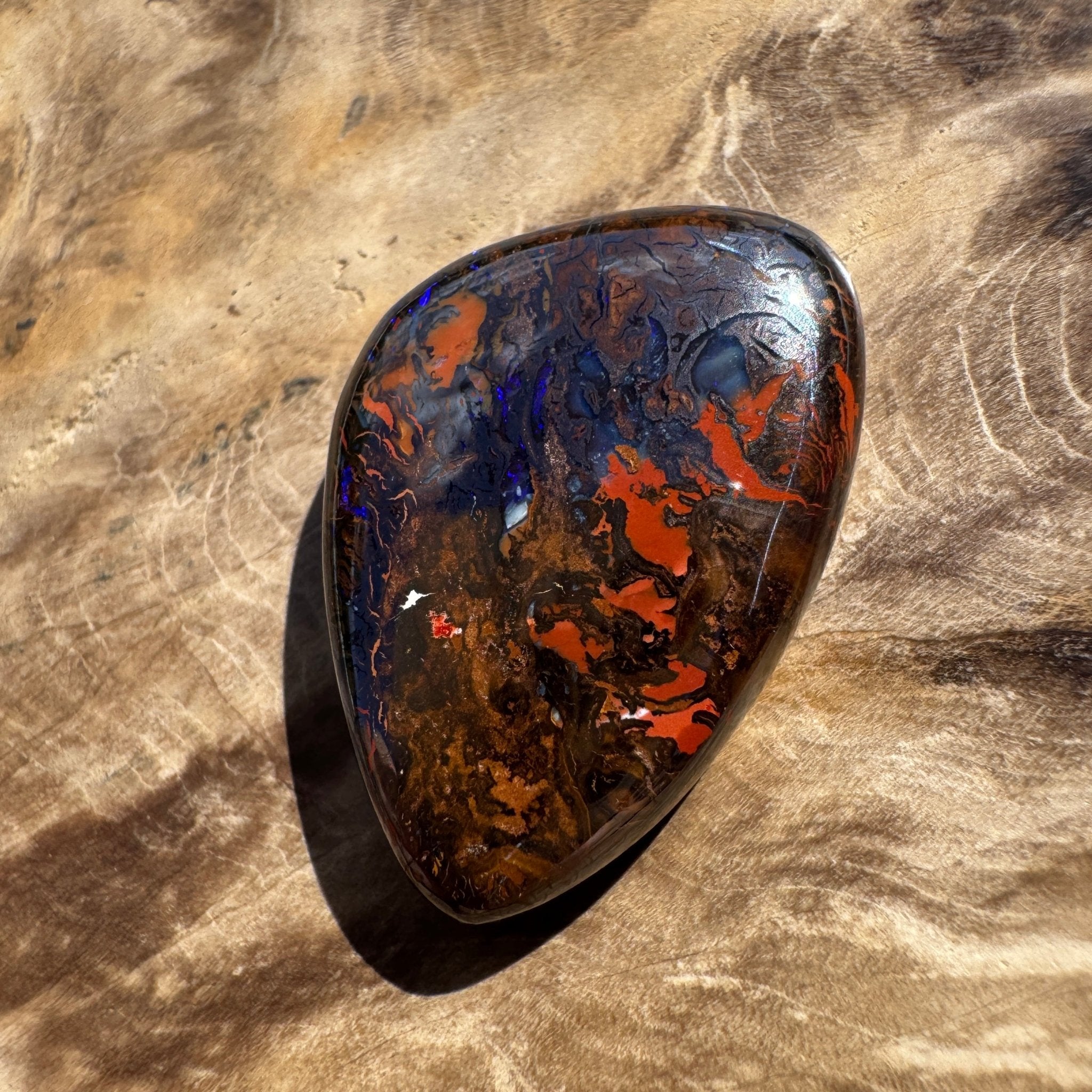 24ct Winton Queensland Boulder Opal | Solid Australian Opal | Hand-Cut