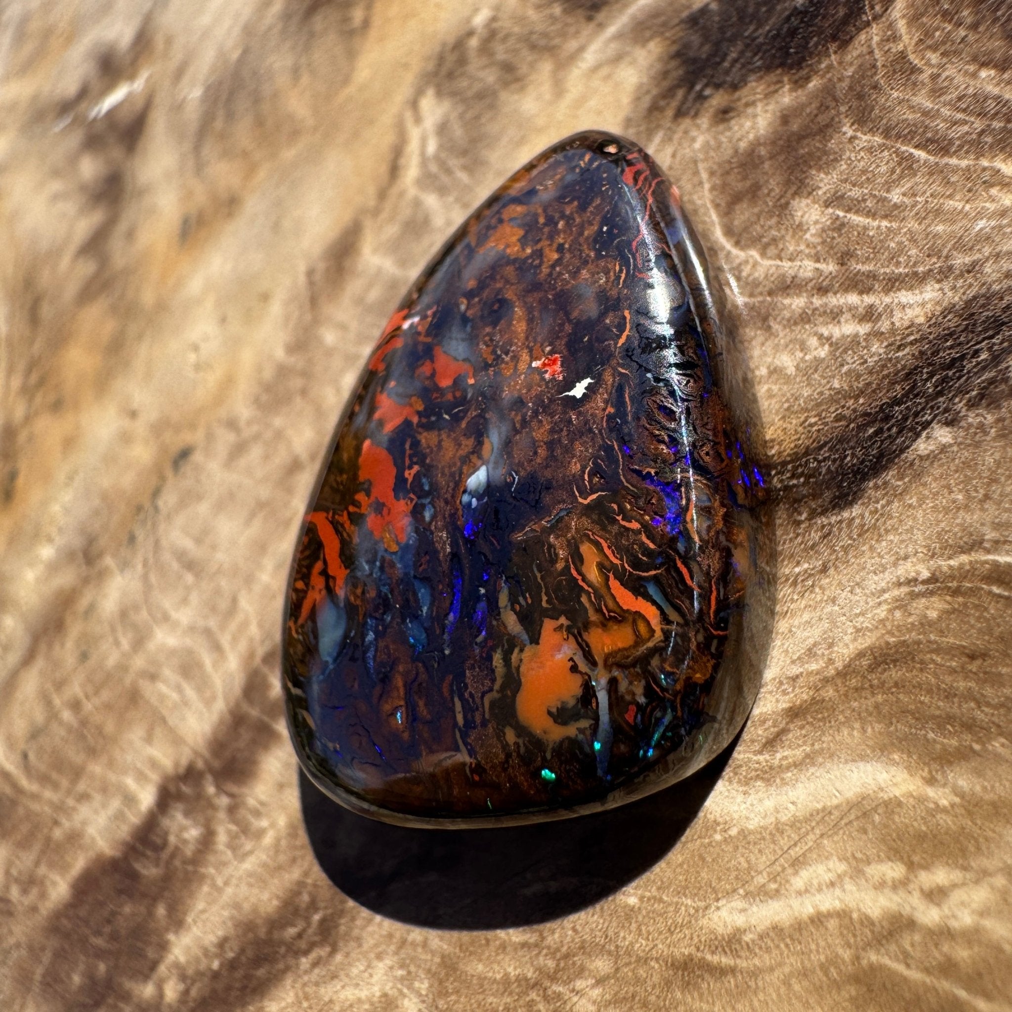 24ct Winton Queensland Boulder Opal | Solid Australian Opal | Hand-Cut