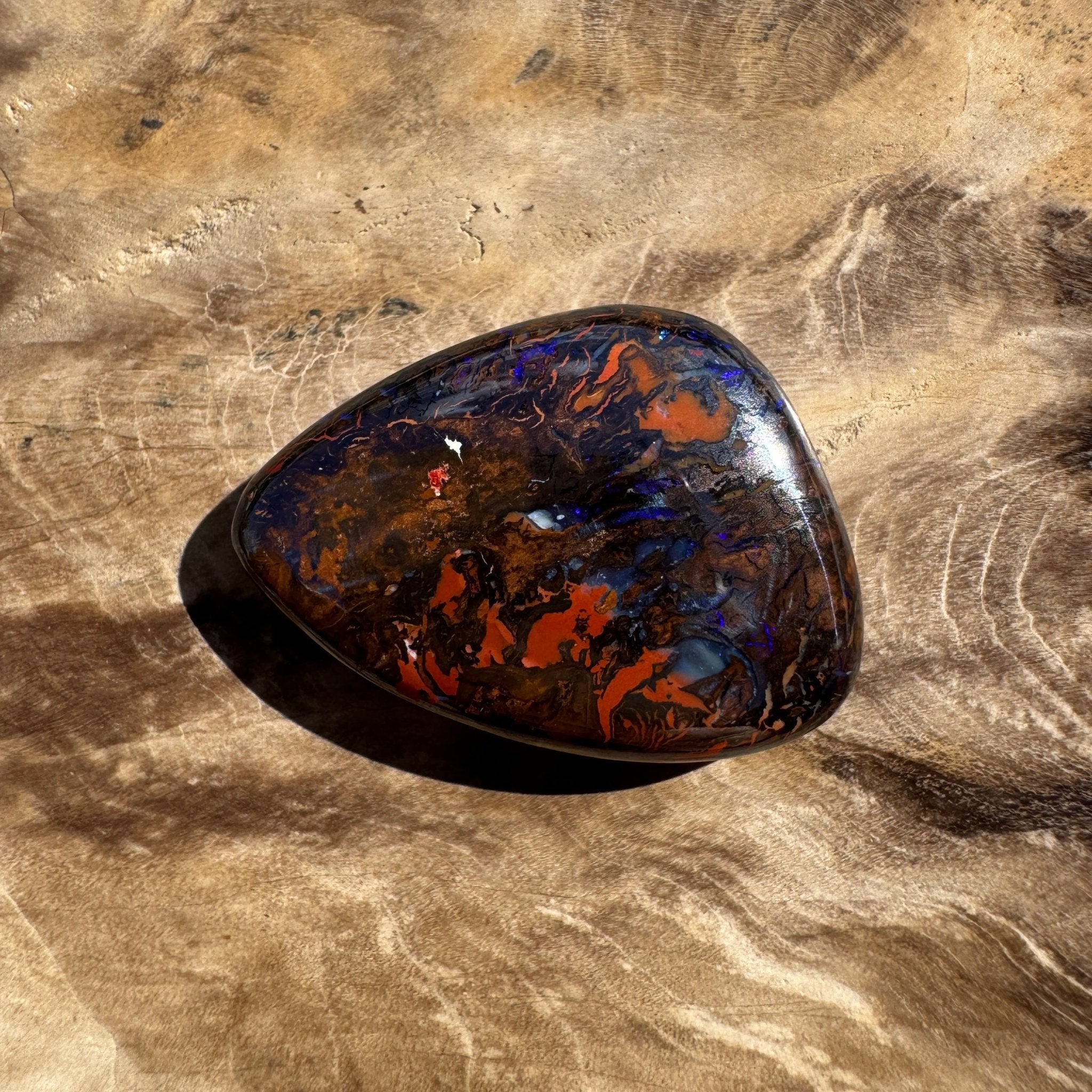24ct Winton Queensland Boulder Opal | Solid Australian Opal | Hand-Cut