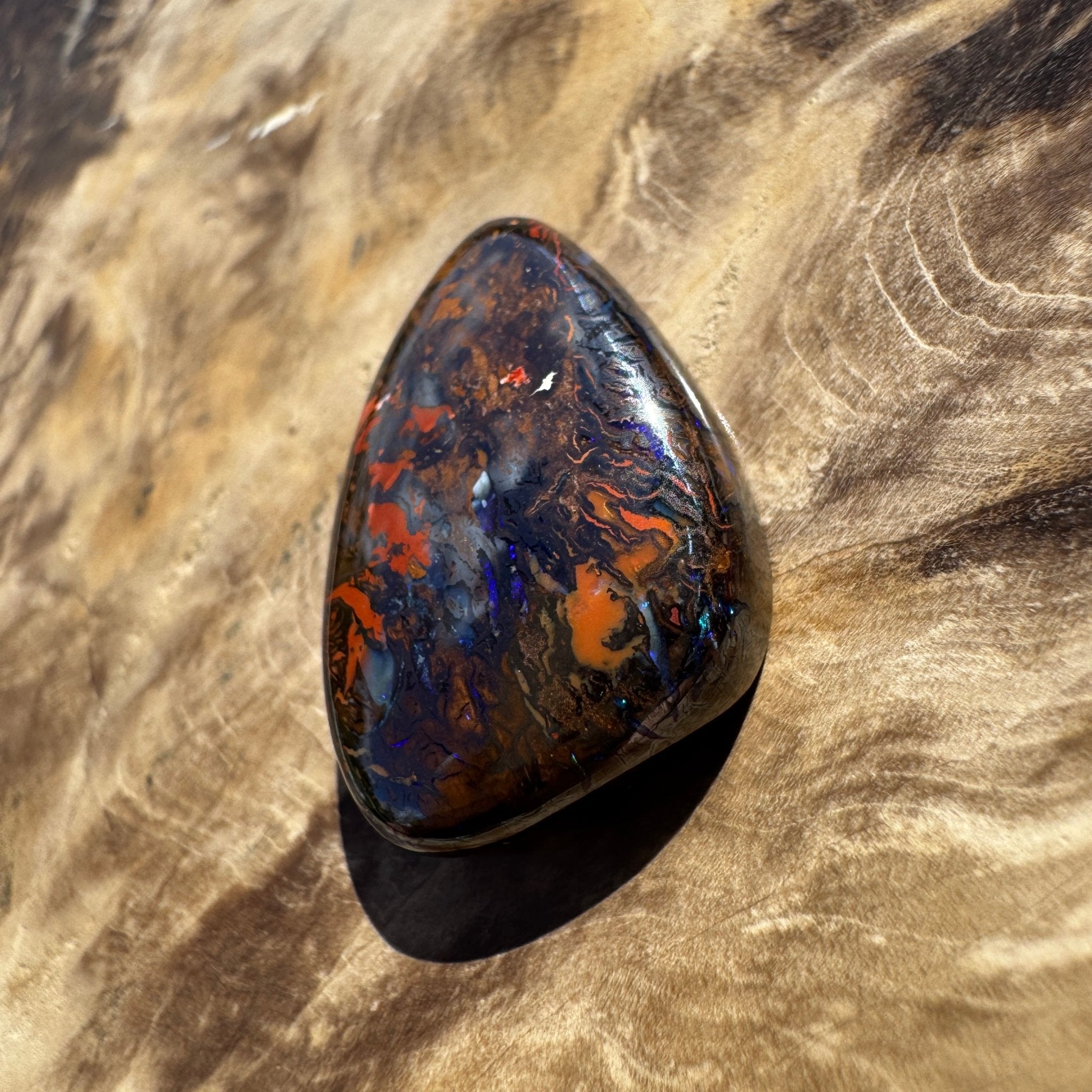 24ct Winton Queensland Boulder Opal | Solid Australian Opal | Hand-Cut