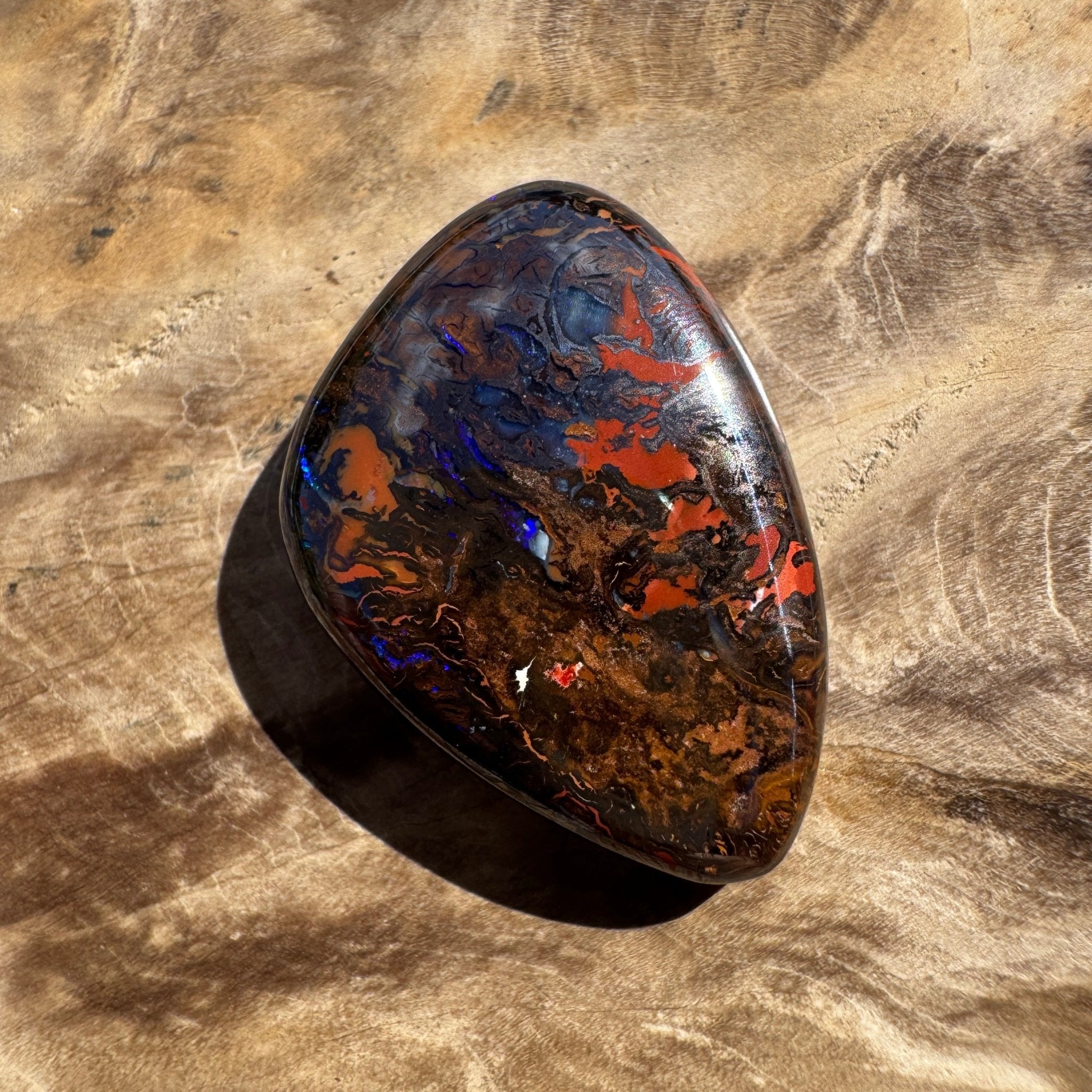 24ct Winton Queensland Boulder Opal | Solid Australian Opal | Hand-Cut