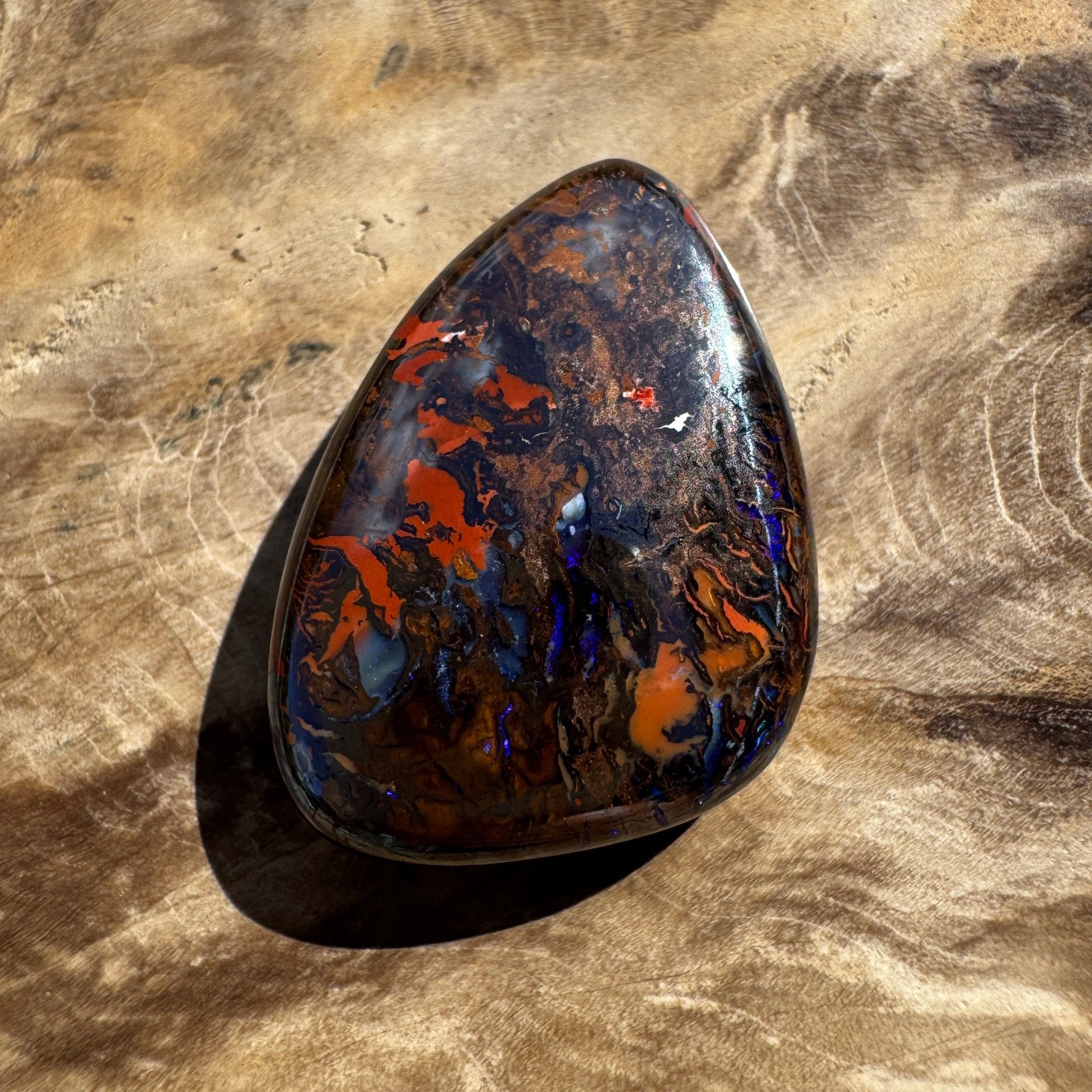 24ct Winton Queensland Boulder Opal | Solid Australian Opal | Hand-Cut