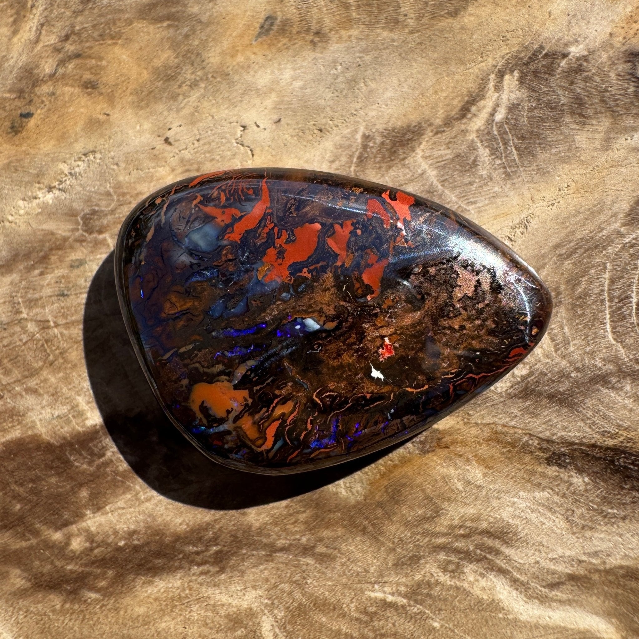 24ct Winton Queensland Boulder Opal | Solid Australian Opal | Hand-Cut