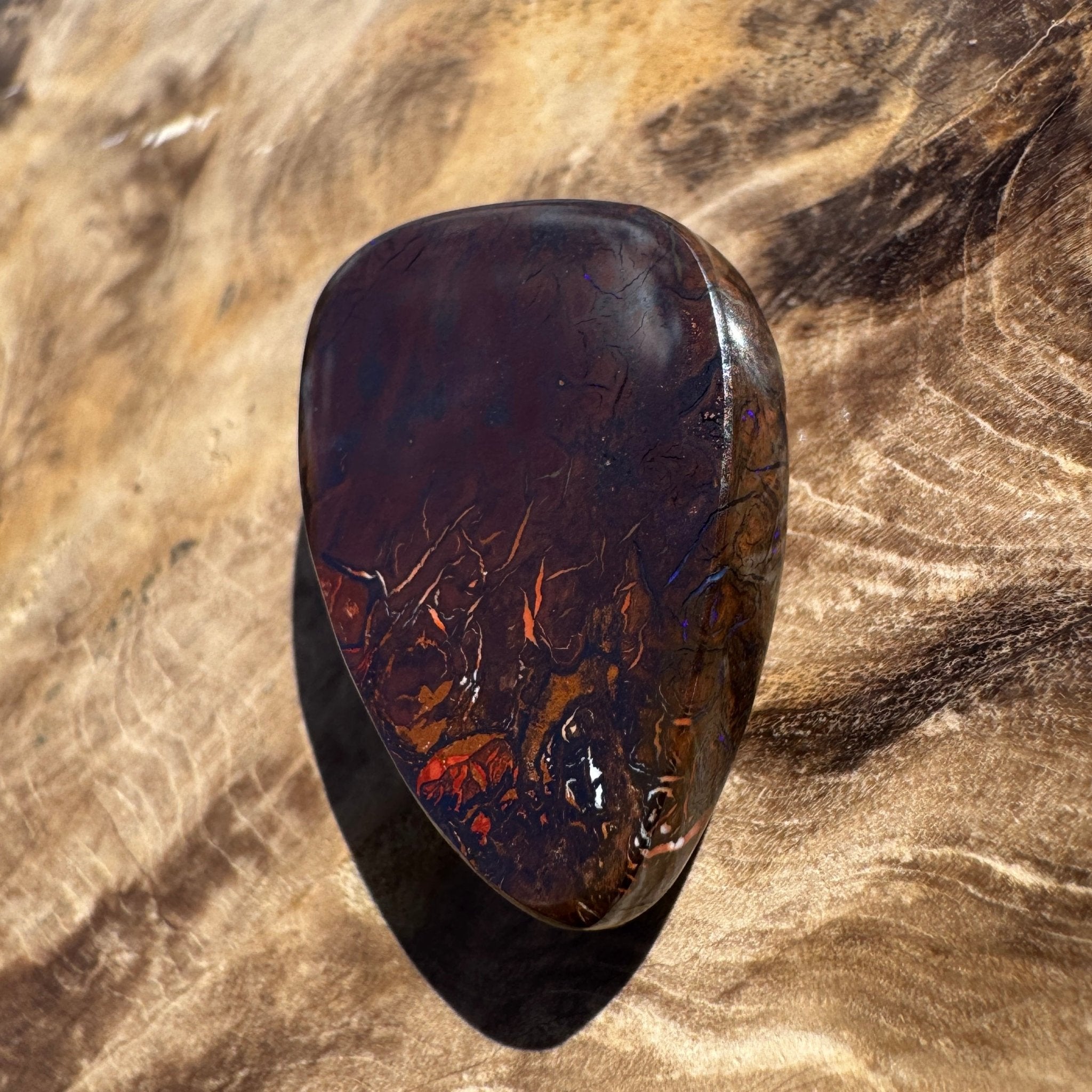 24ct Winton Queensland Boulder Opal | Solid Australian Opal | Hand-Cut