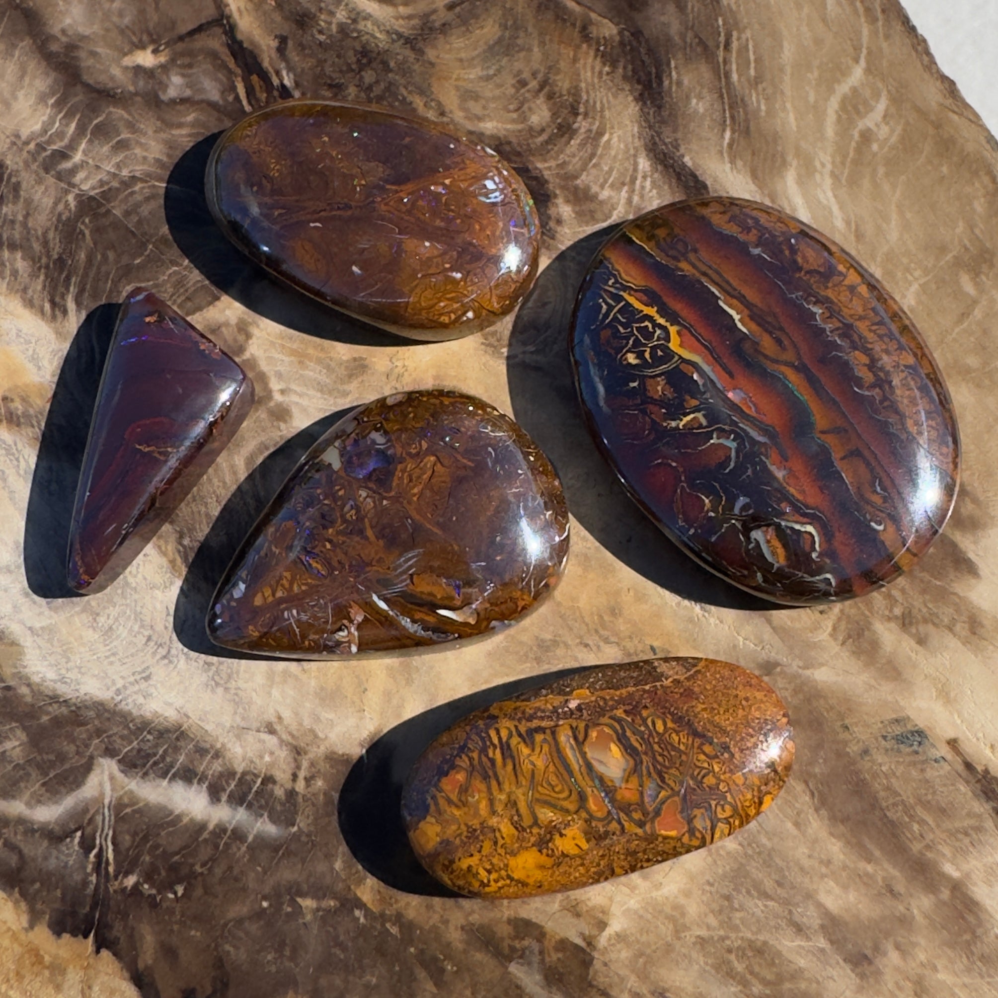 255ct Queensland Boulder Opal Parcel | Solid Australian Opal