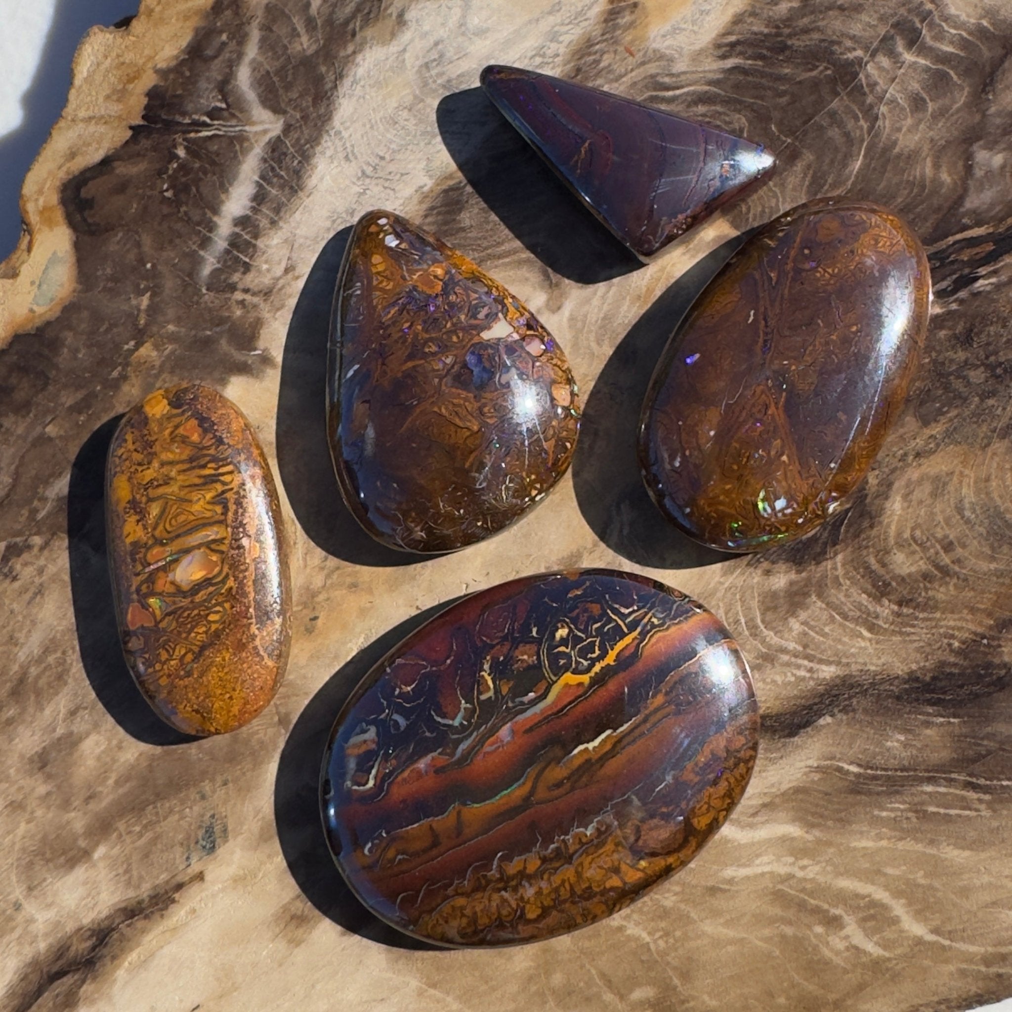 255ct Queensland Boulder Opal Parcel | Solid Australian Opal