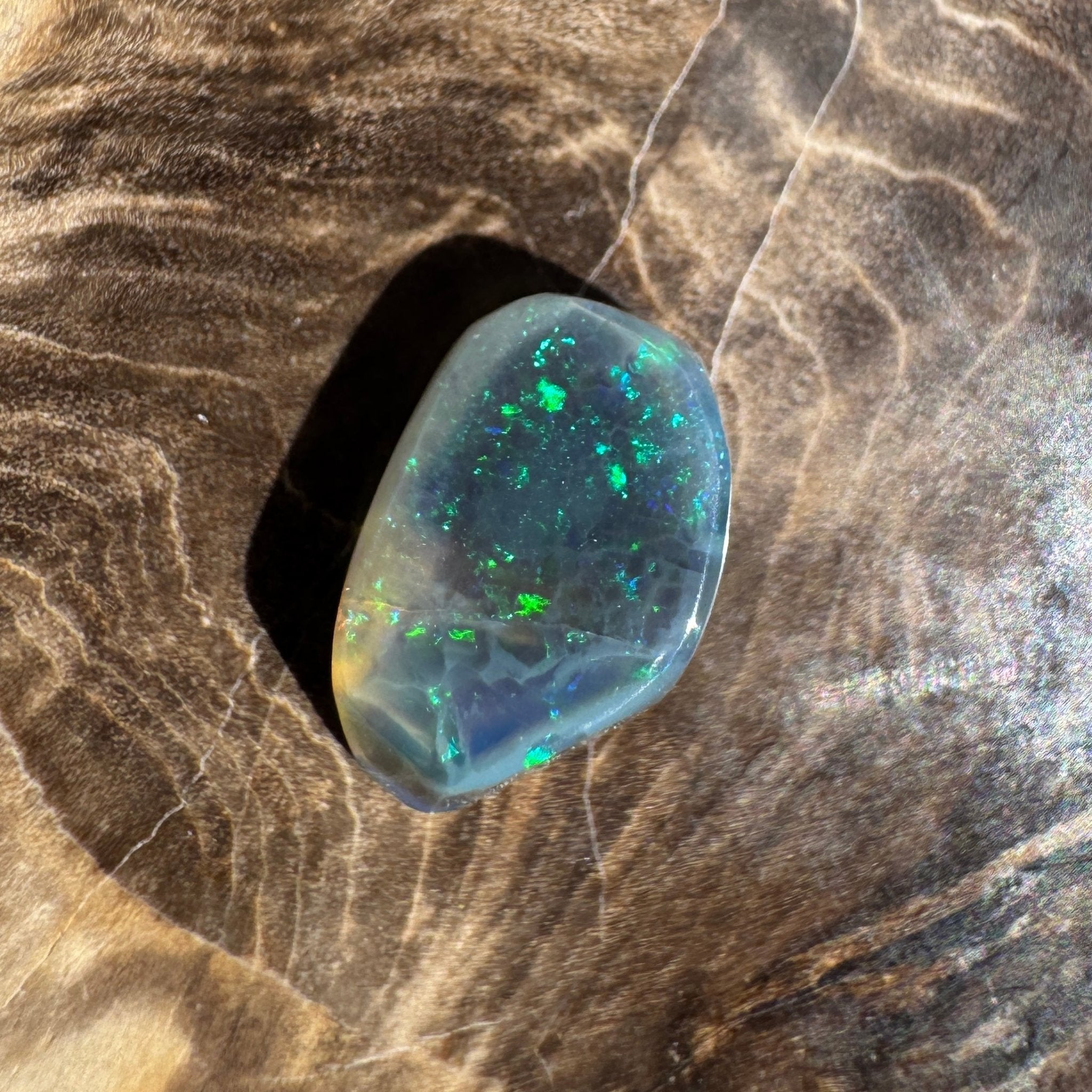 2.5ct Lightning Ridge Opal | Solid Australian Opal | Hand-Cut