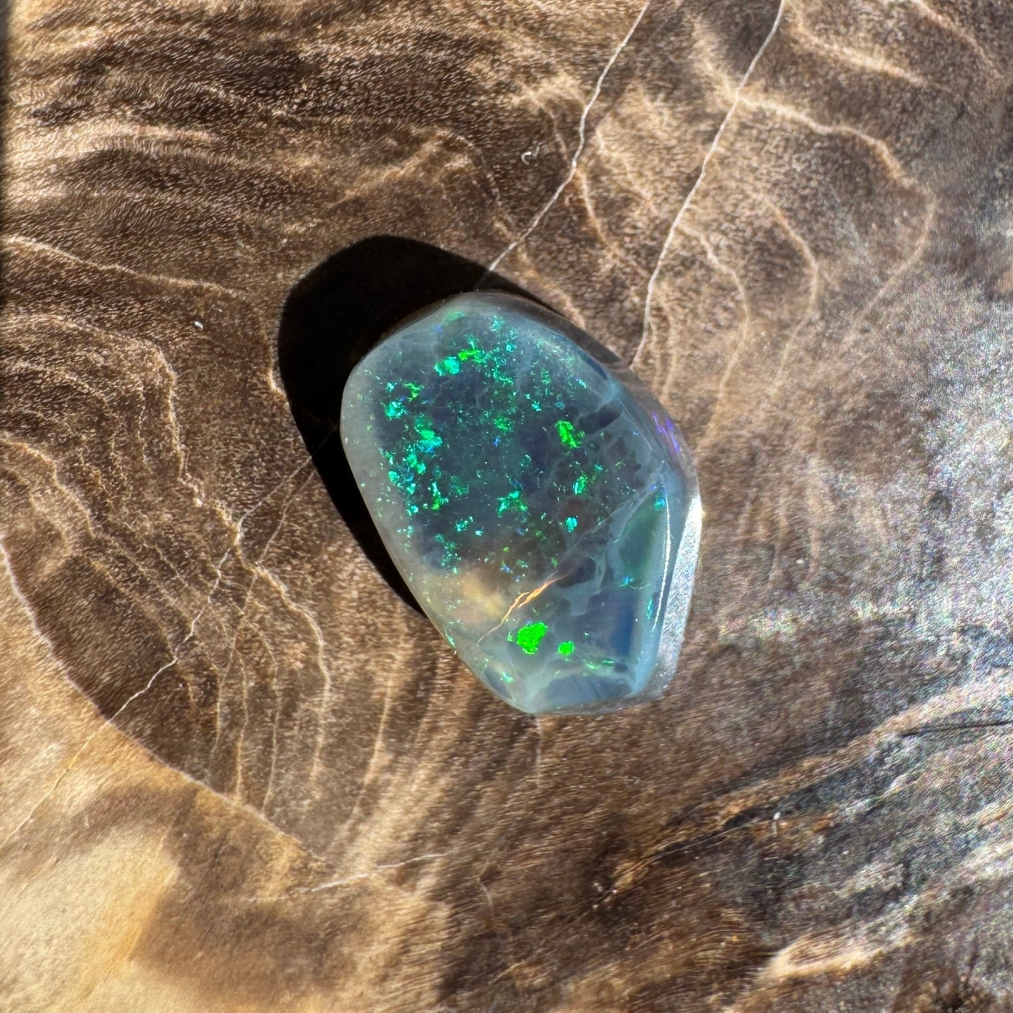 2.5ct Lightning Ridge Opal | Solid Australian Opal | Hand-Cut