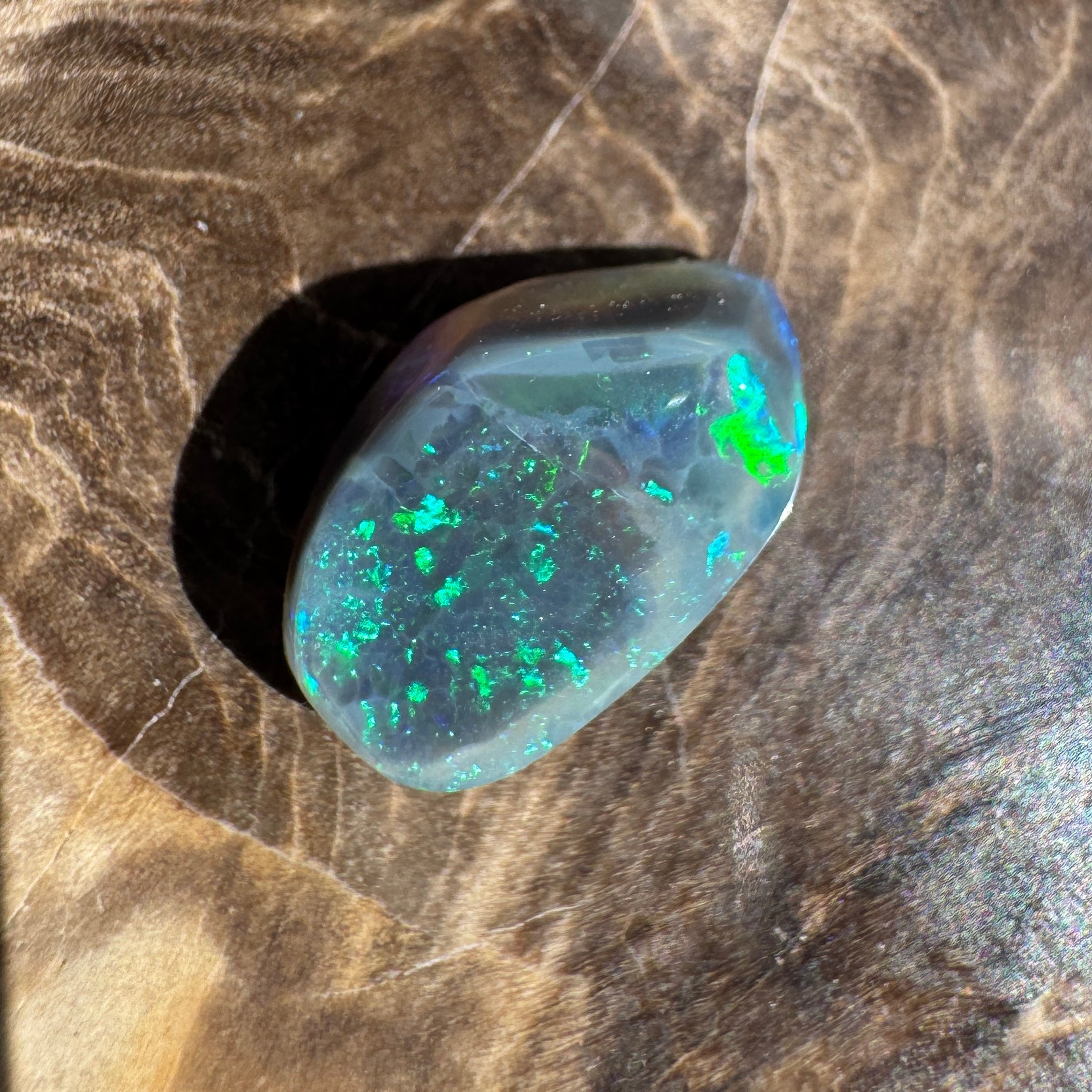2.5ct Lightning Ridge Opal | Solid Australian Opal | Hand-Cut